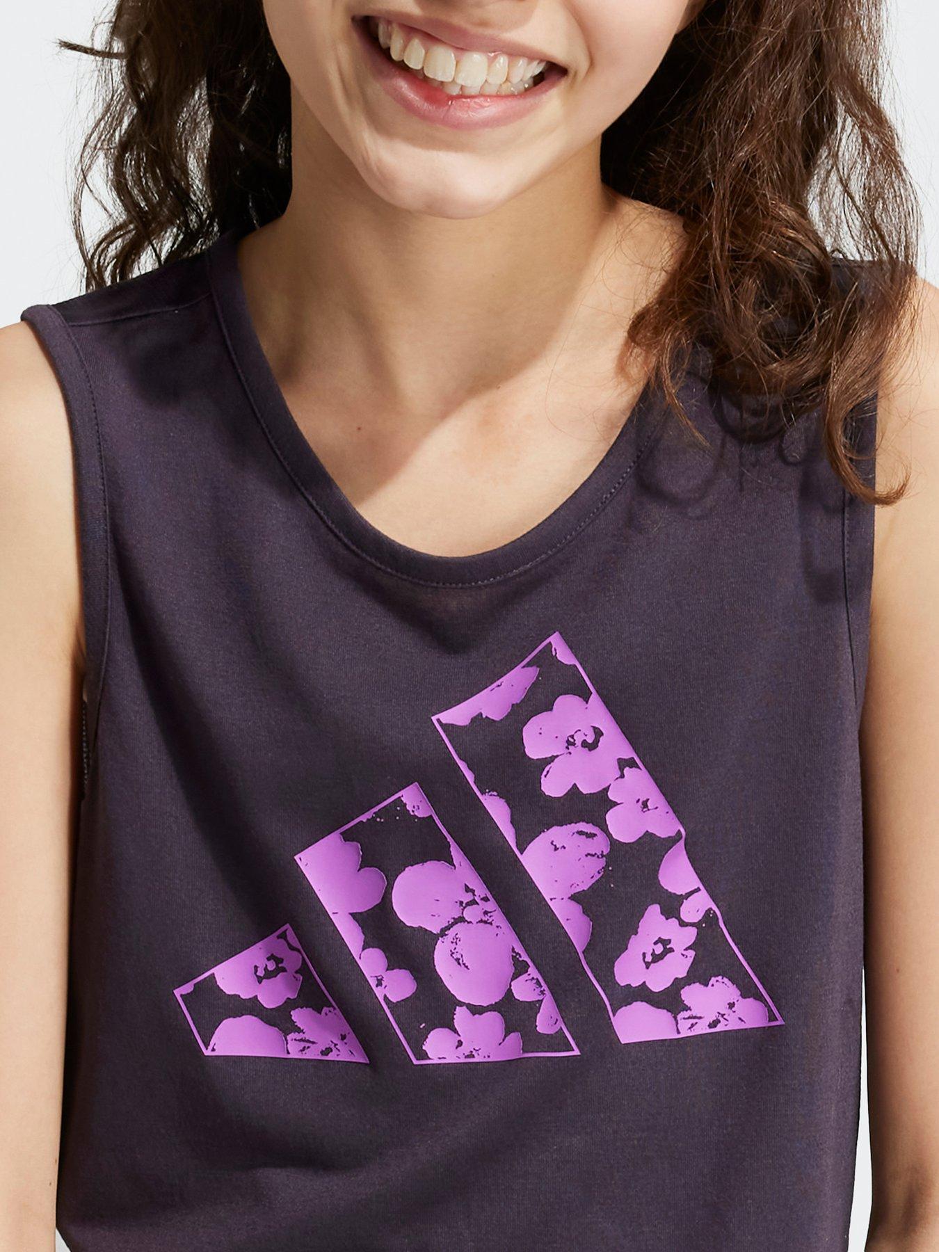 adidas-junior-girls-train-essentials-printed-tank-purpledetail