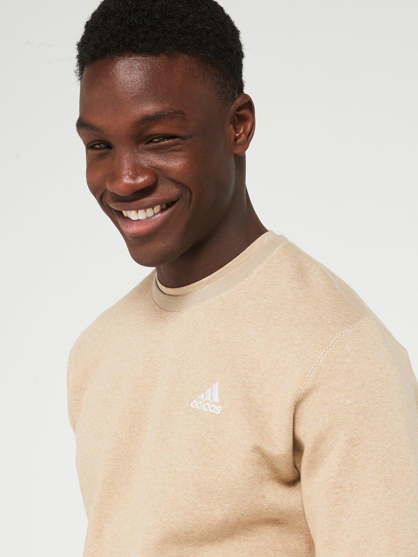 adidas-sportswear-mens-melange-sweat-browndetail