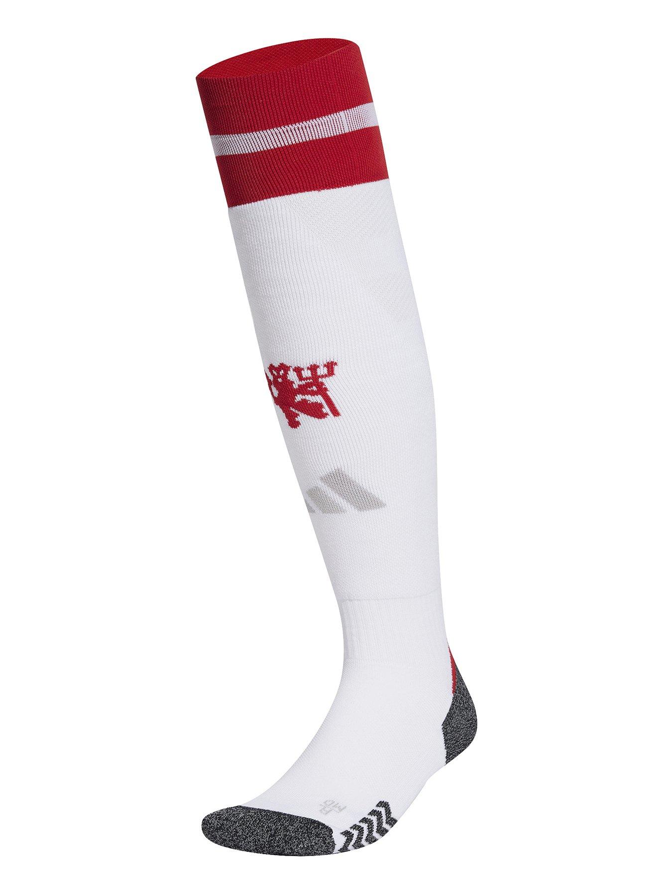 adidas Manchester United 24/25 Home Stadium Socks- White