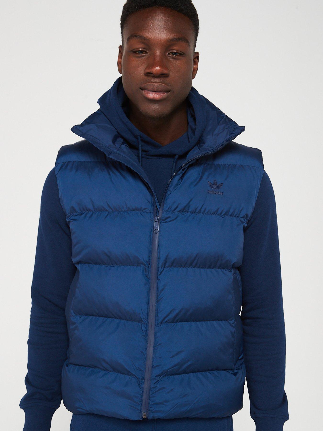 adidas-originals-mens-padded-gilet-navydetail