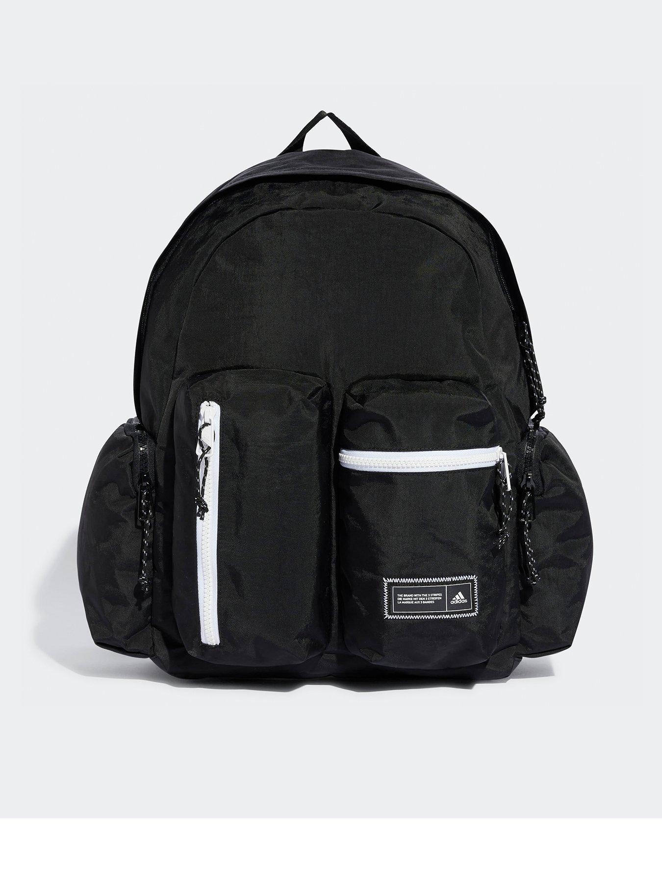 adidas-sportswear-unisex-classic-backpack-blackwhite