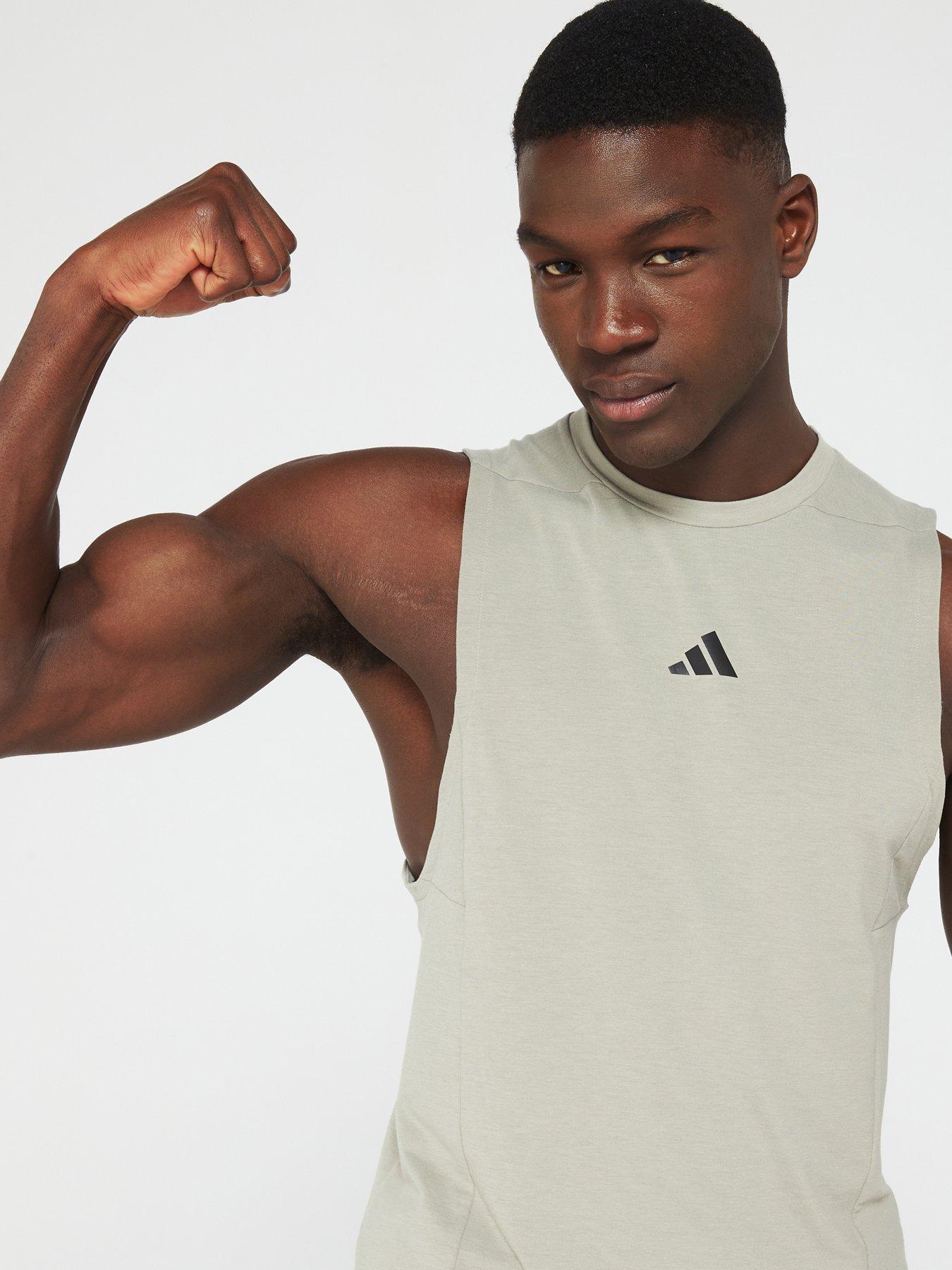 Image 5 of 5 of adidas Mens Training Designed 4 Training Tank - Grey