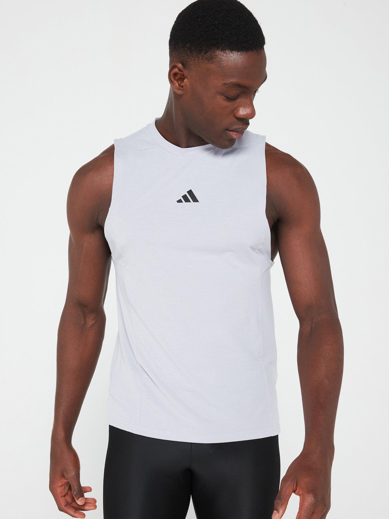 adidas-mens-training-designed-4-training-tank-grey