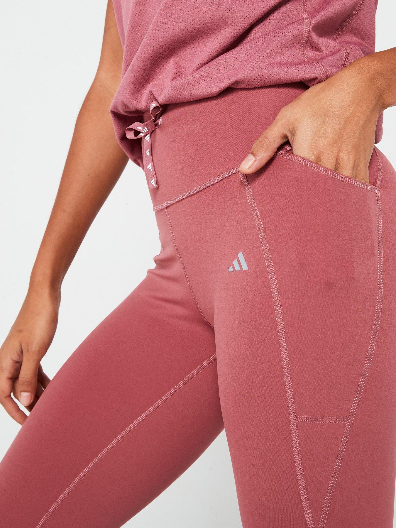 adidas-womens-running-run-essentials-full-length-tights-pinkoutfit