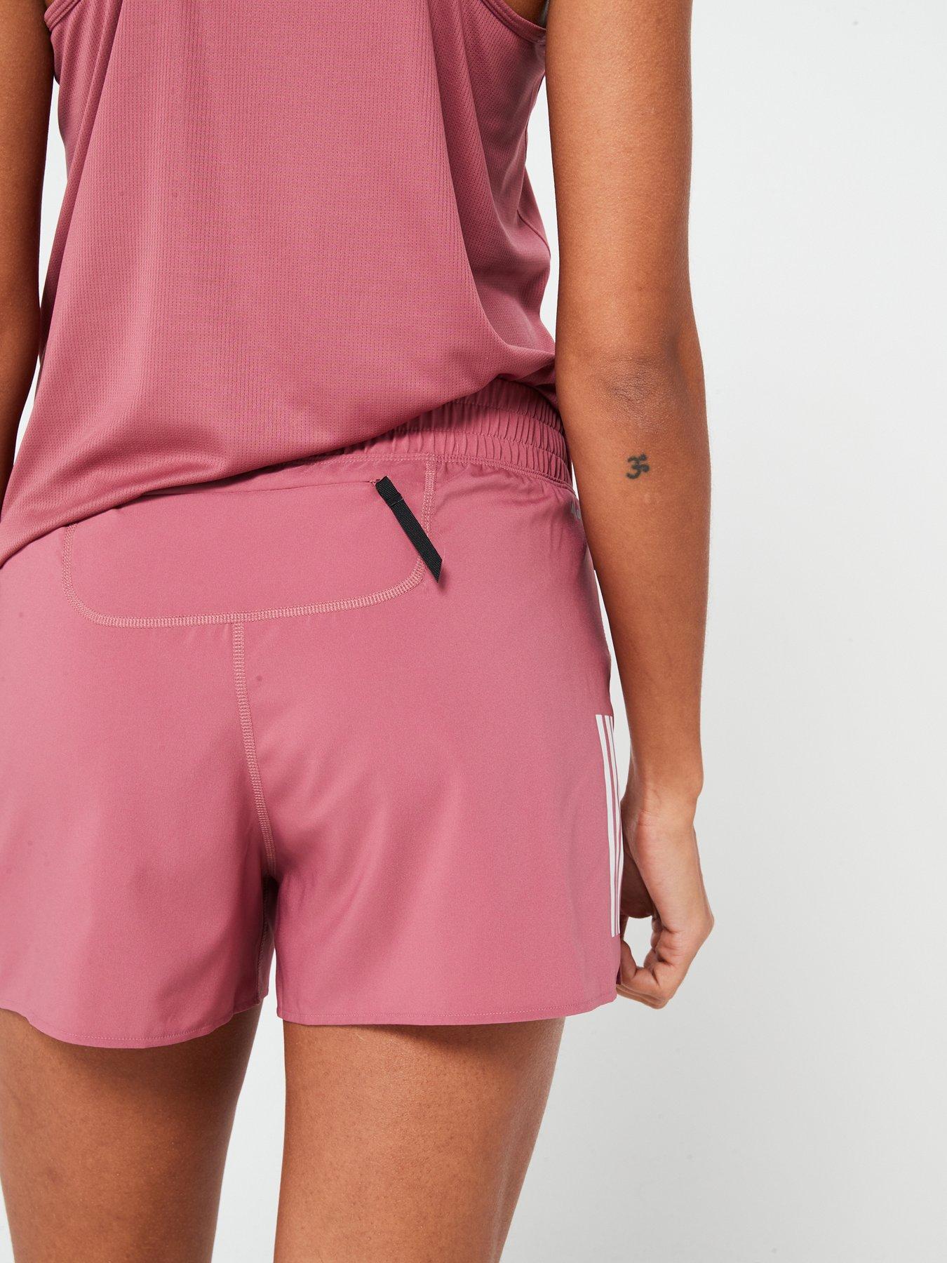 Image 5 of 6 of adidas Womens Running Own The Run Shorts - Pink