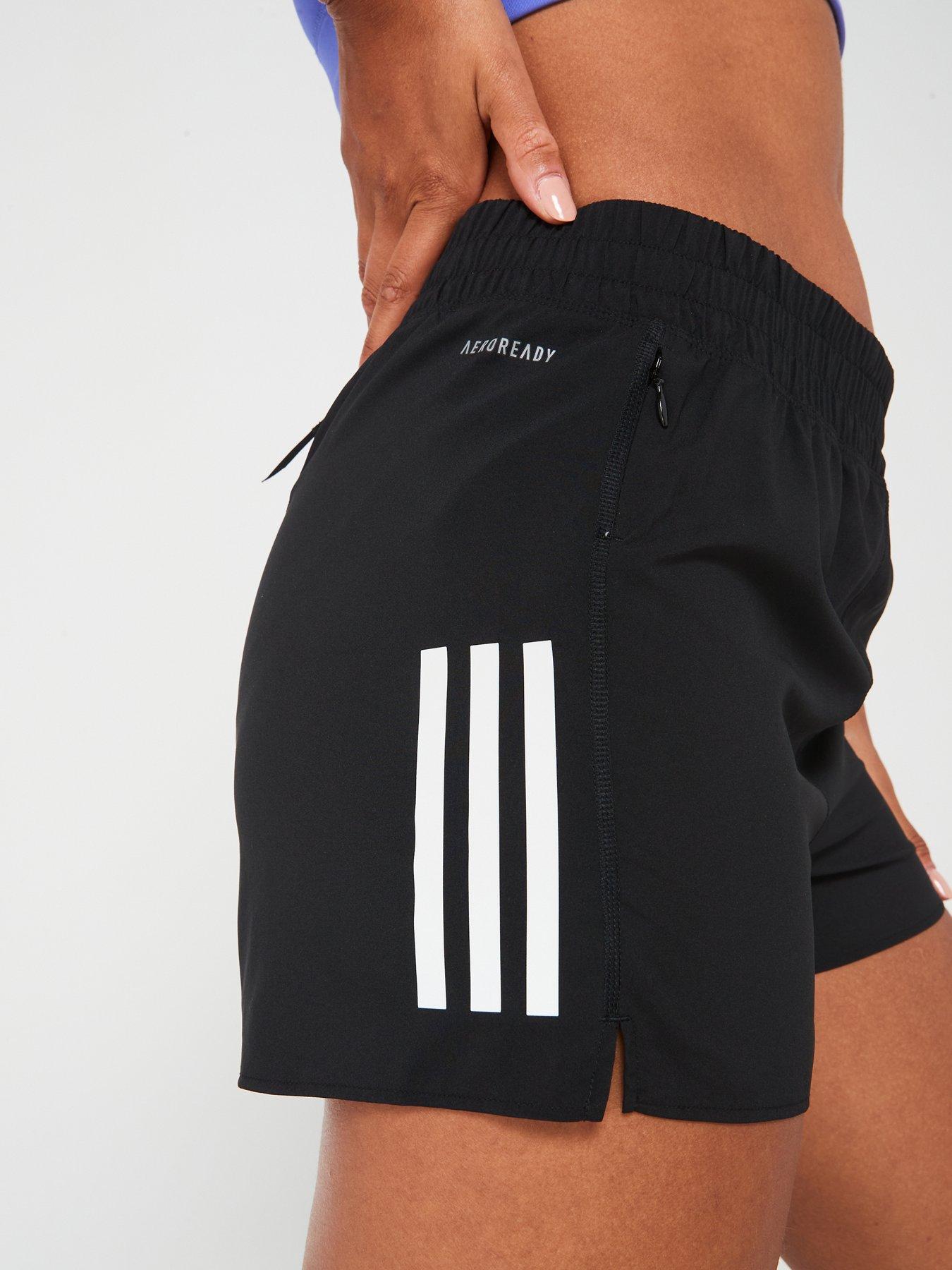 adidas-womens-running-own-the-run-shorts-blackoutfit