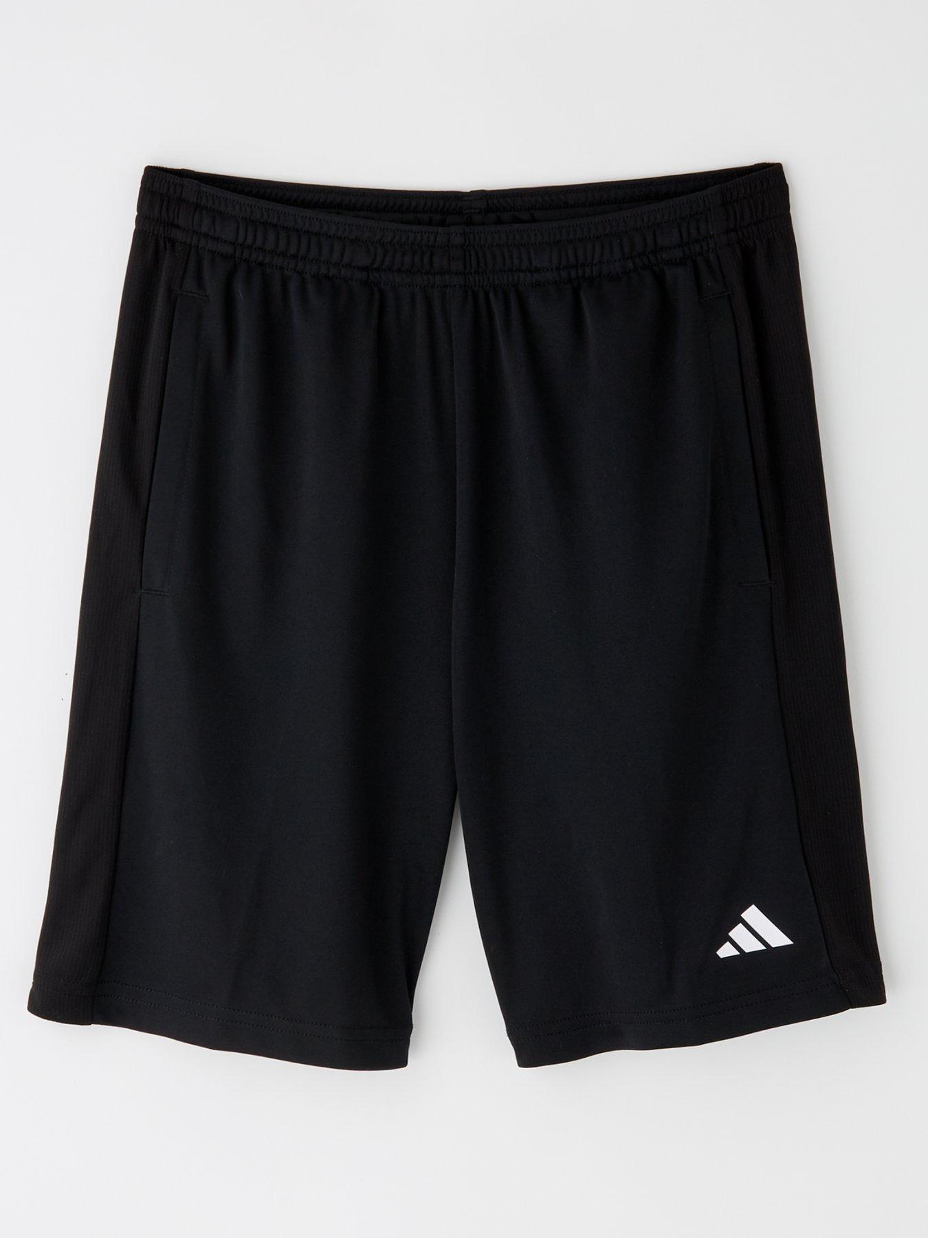 Image 1 of 4 of adidas Junior Boys Train Essentials Shorts - Black/White