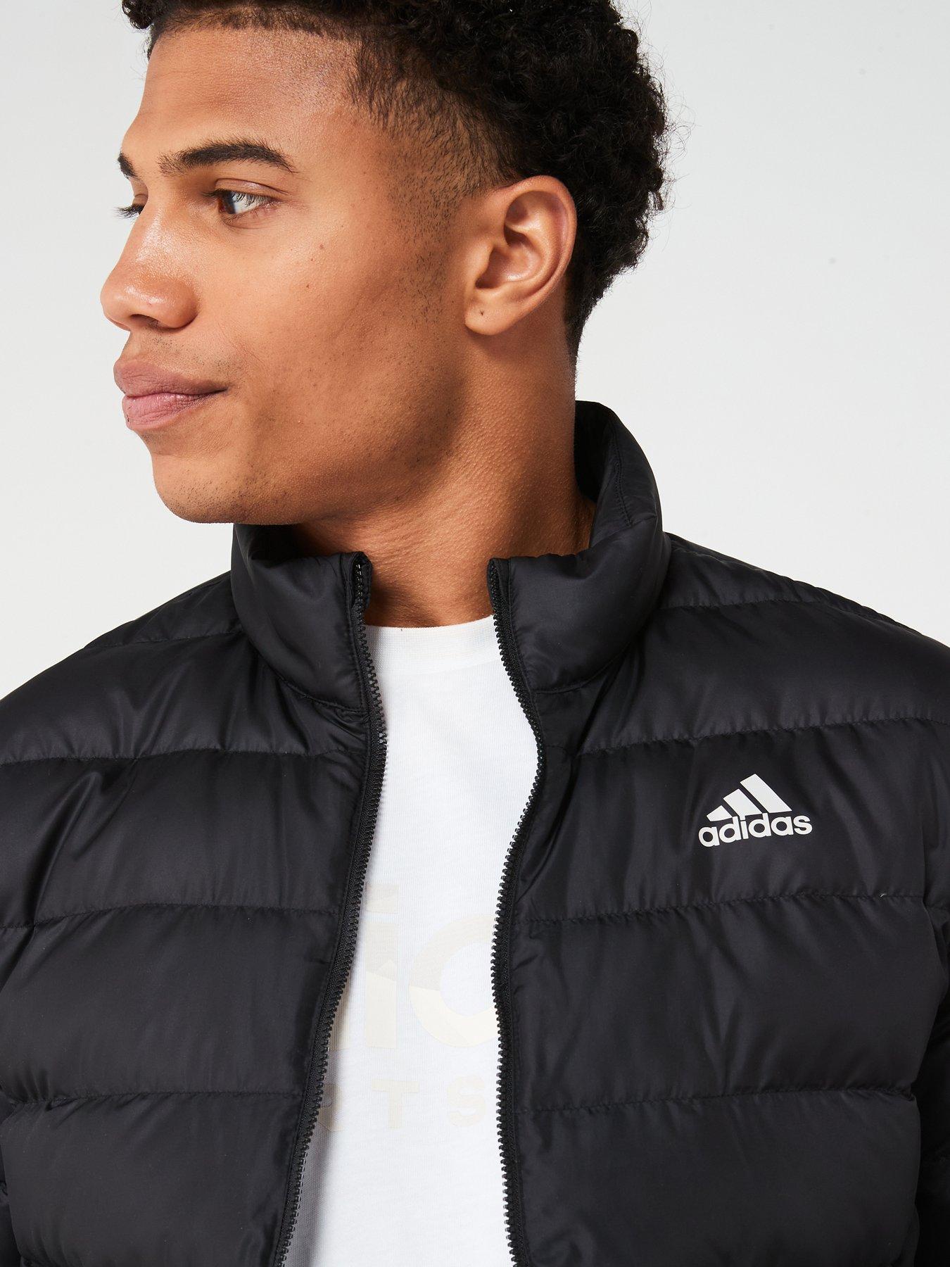 adidas-sportswear-mens-essentials-lite-down-jacket-blackoutfit