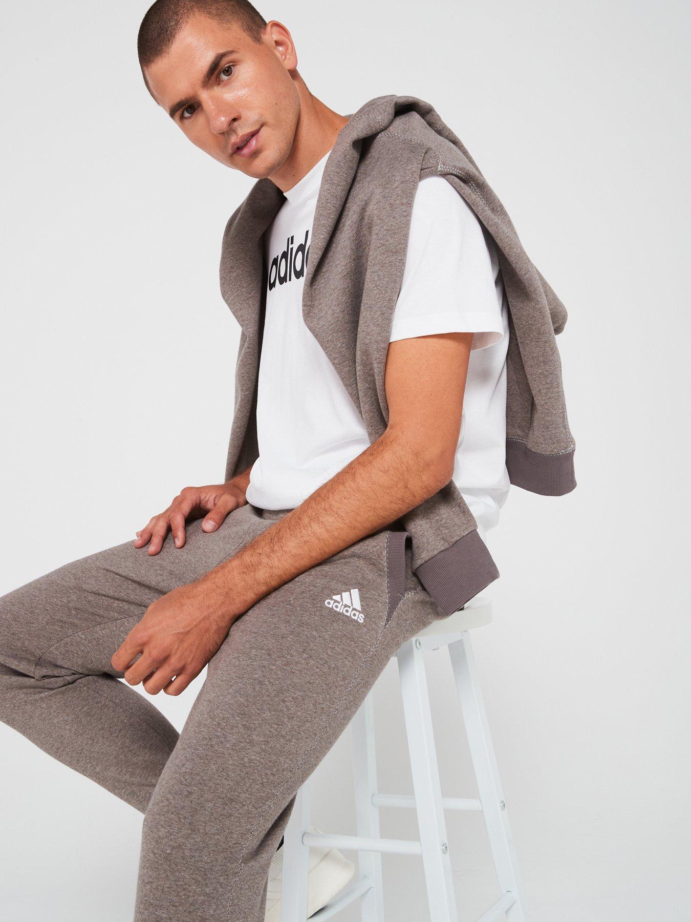 adidas-sportswear-mens-melange-pant-greyoutfit