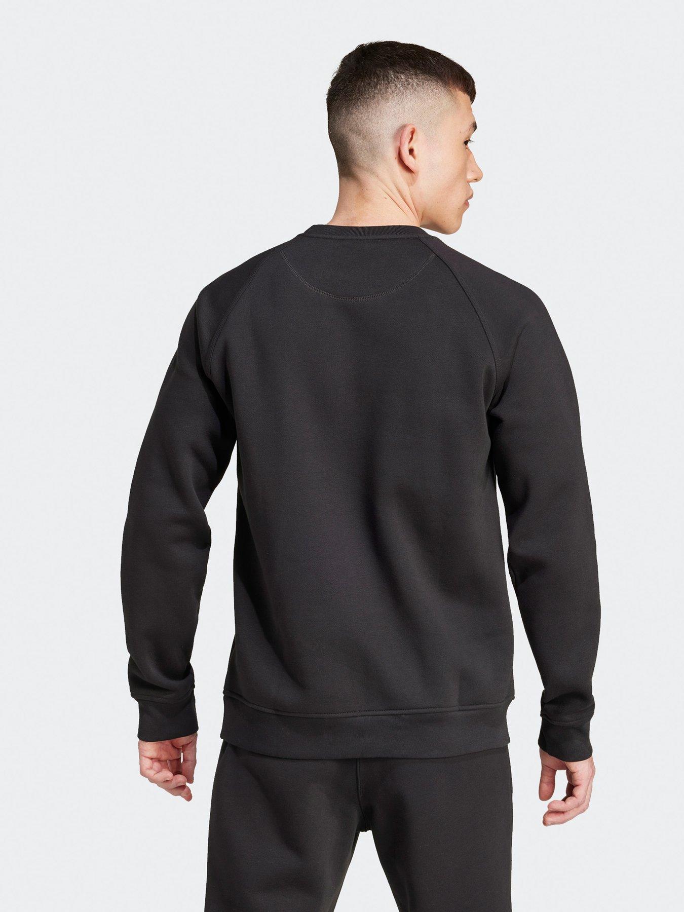 adidas-originals-mens-essentials-crew-blackstillFront