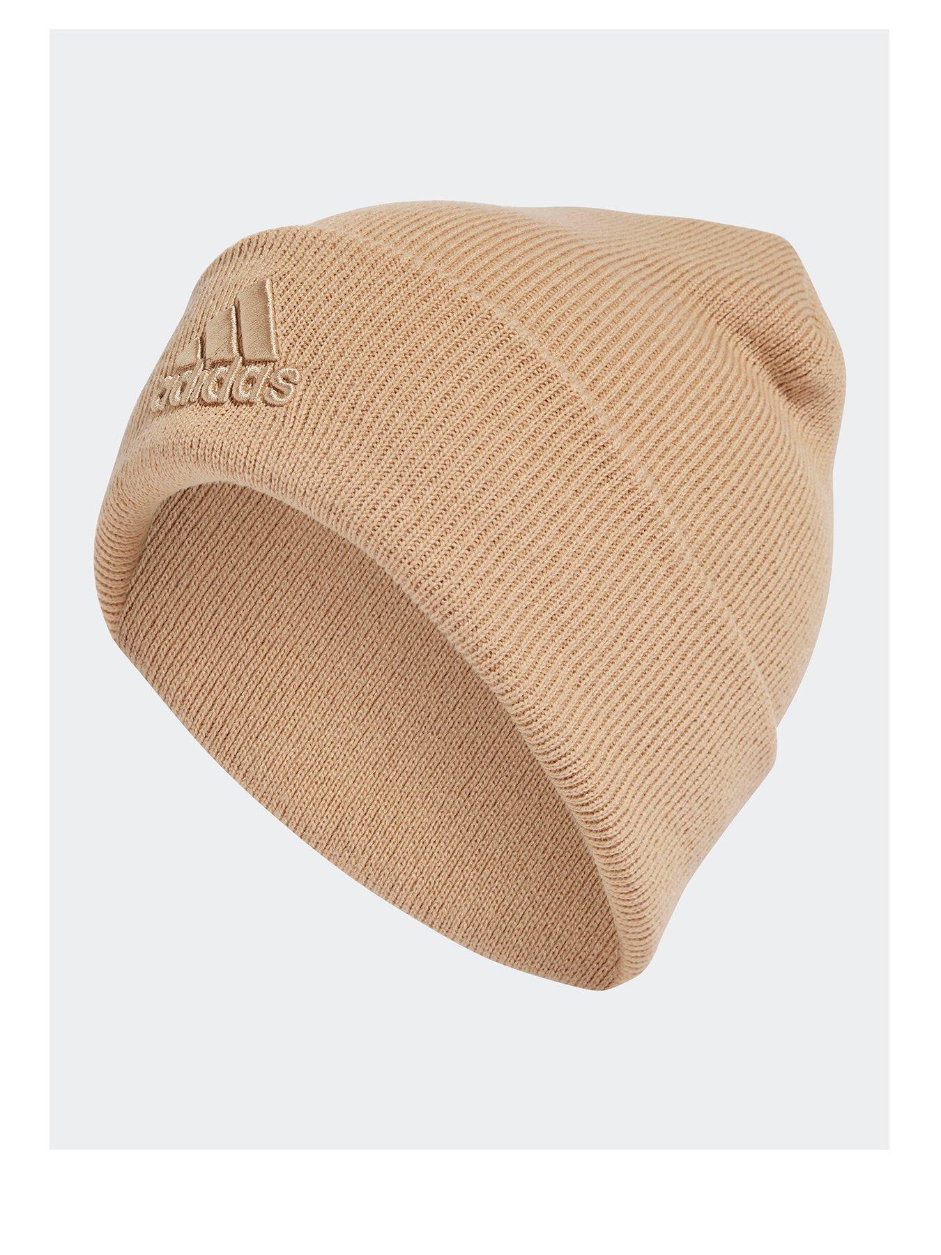 Image of adidas Sportswear Unisex Logo Beanie - Beige