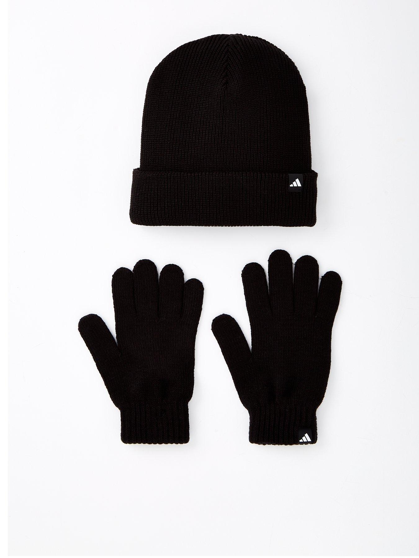 adidas-sportswear-unisex-glove-and-beanie-set-blackwhite