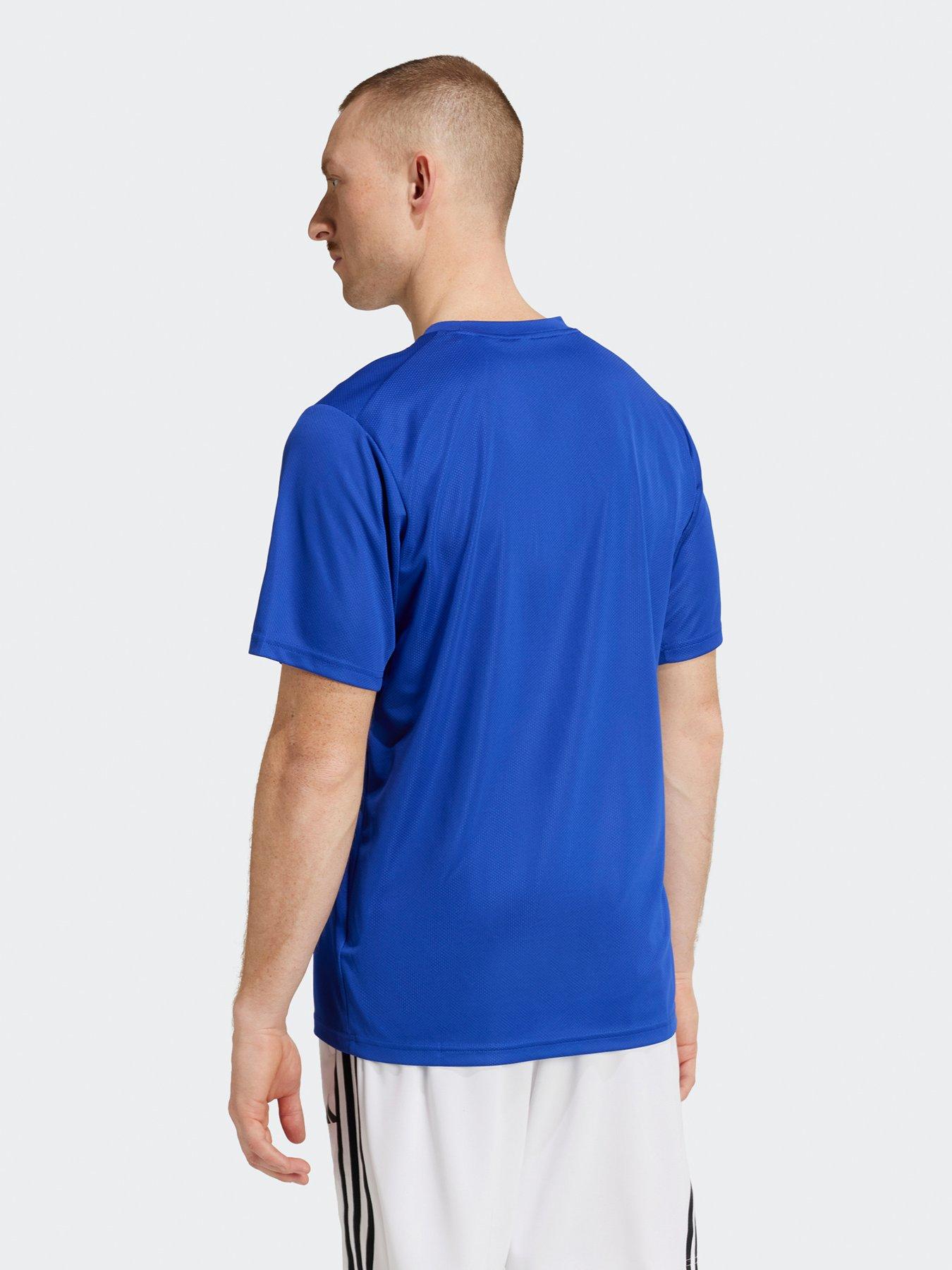 adidas-mens-train-essentials-base-t-shirt-bluestillFront