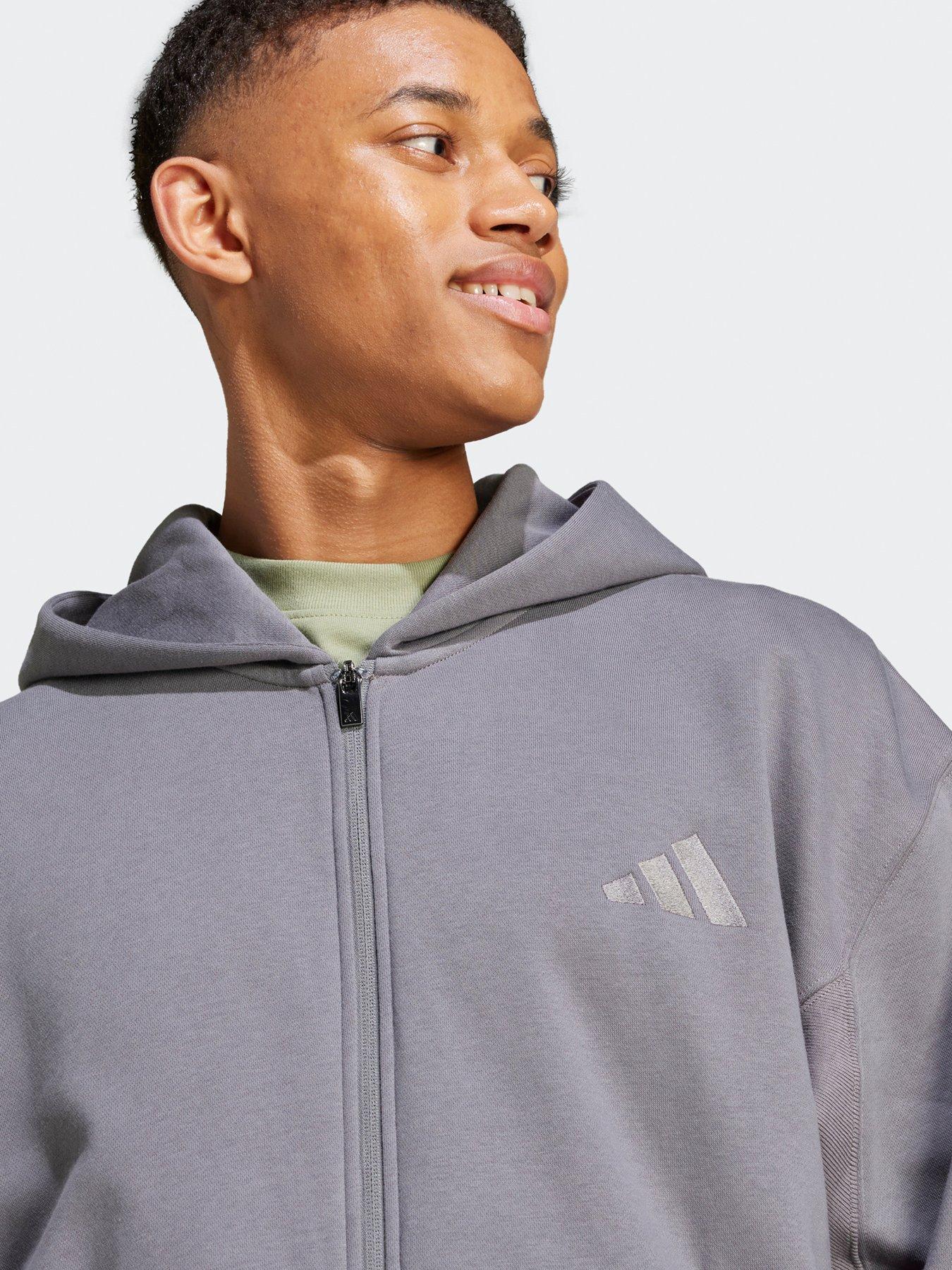 adidas-sportswear-mens-all-season-fleece-full-zip-greyoutfit