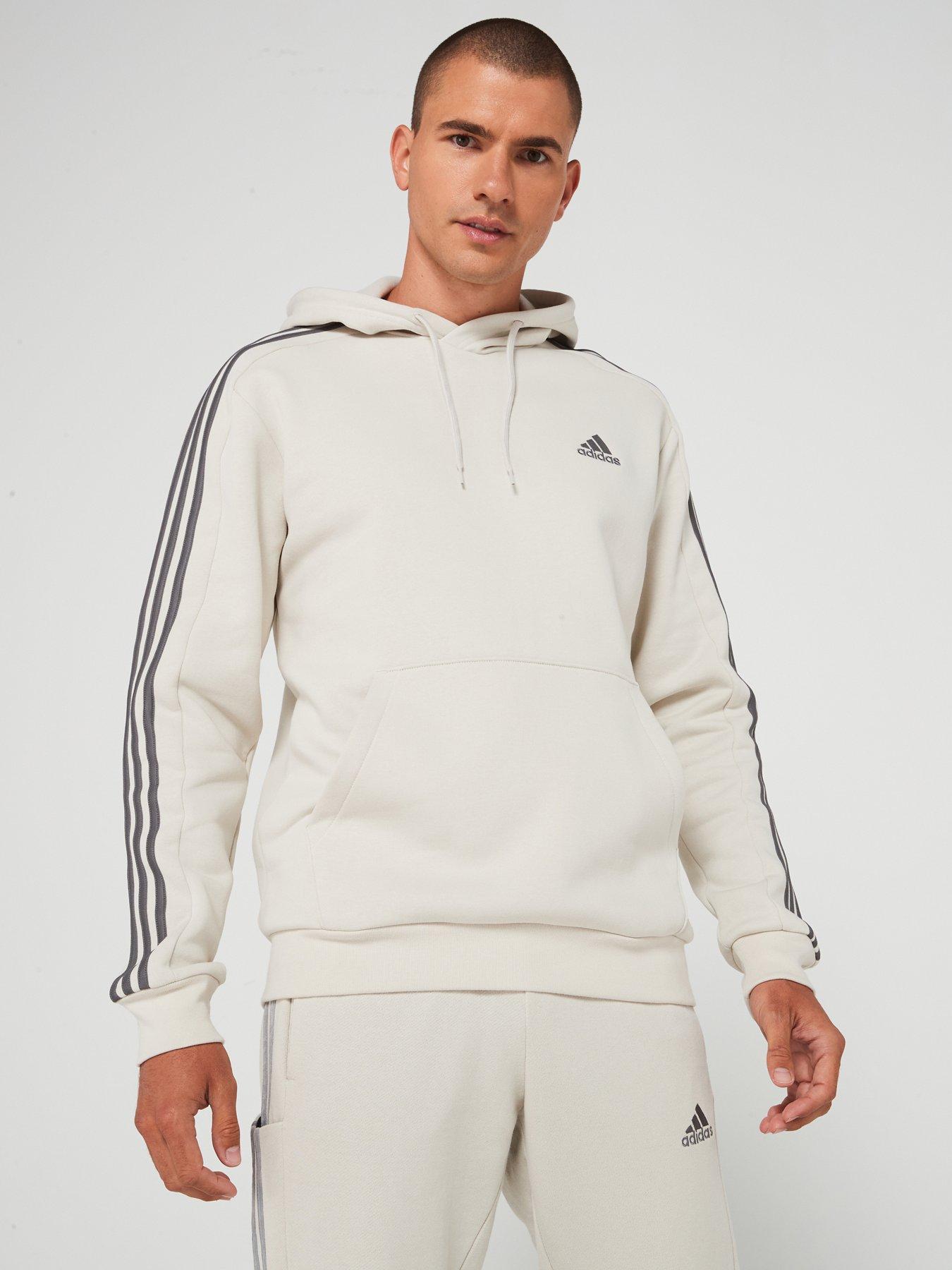 adidas-sportswear-mens-3-stripe-fleece-hoodie-light-grey