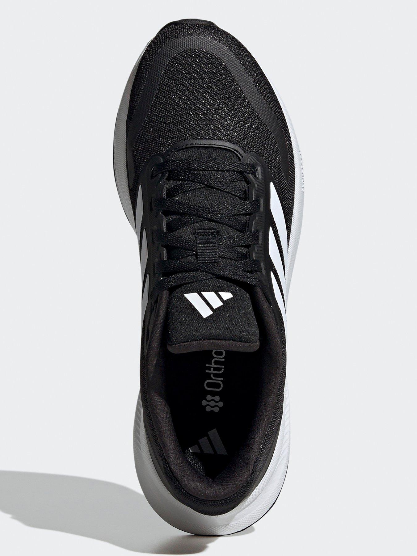 Image 4 of 7 of adidas Womens Running Runfalcon 5 Trainers - Black/White