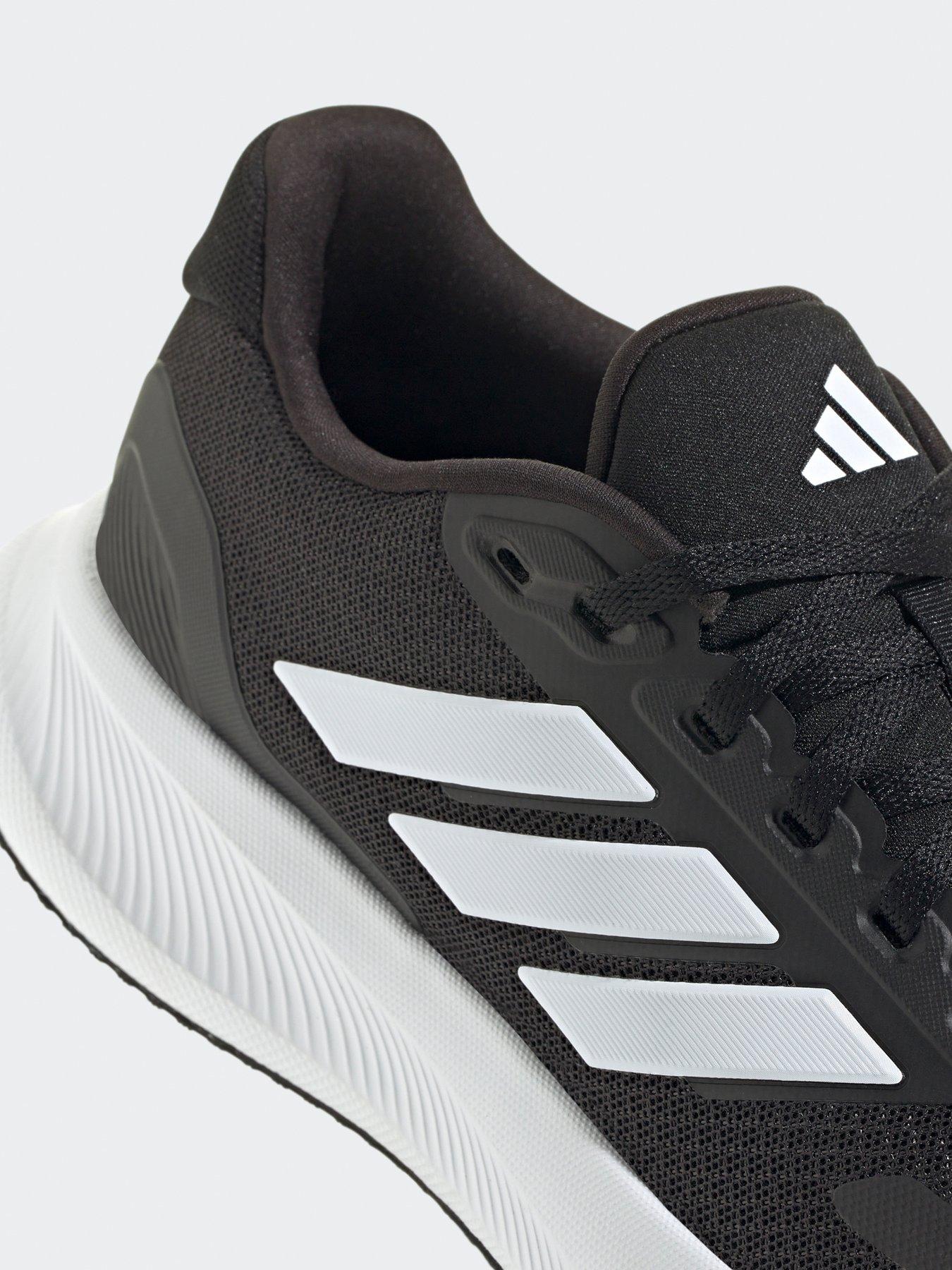 Image 7 of 7 of adidas Womens Running Runfalcon 5 Trainers - Black/White