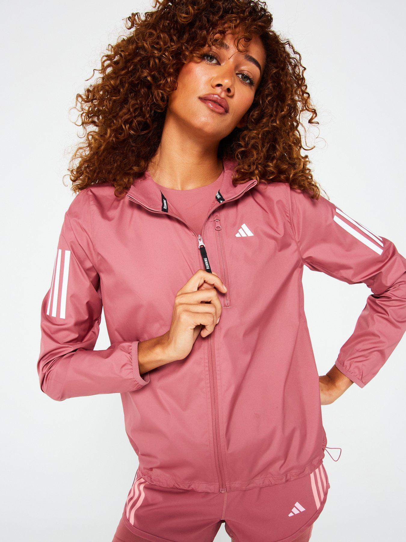 Long womens running jacket sale