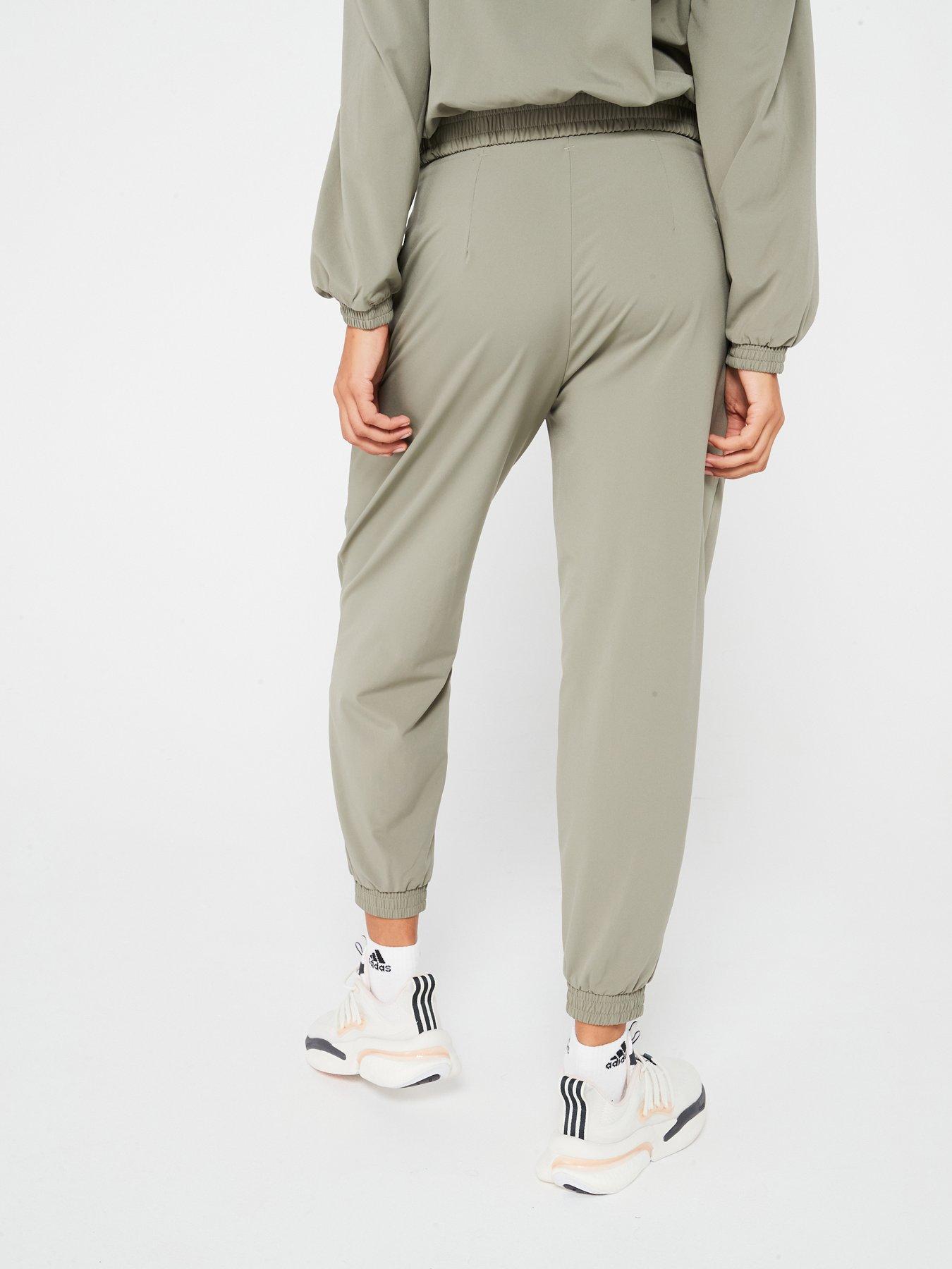 adidas-womens-train-essentials-pants-khakistillFront