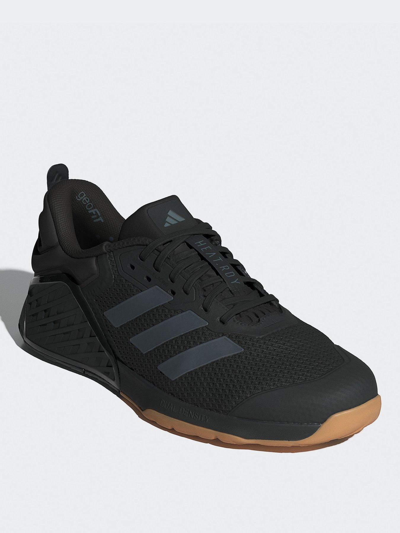 adidas-mens-training-dropset-3-trainers-blackstillFront