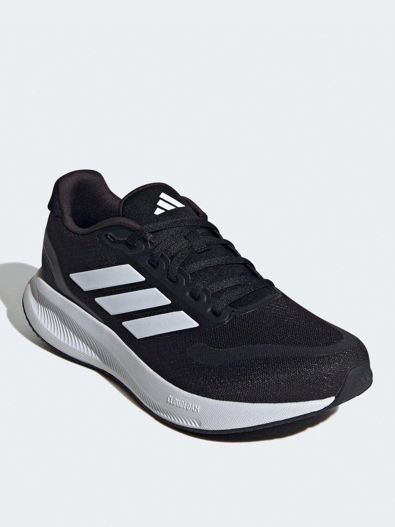 adidas-mens-running-runfalcon-5-trainers-blackwhitestillFront