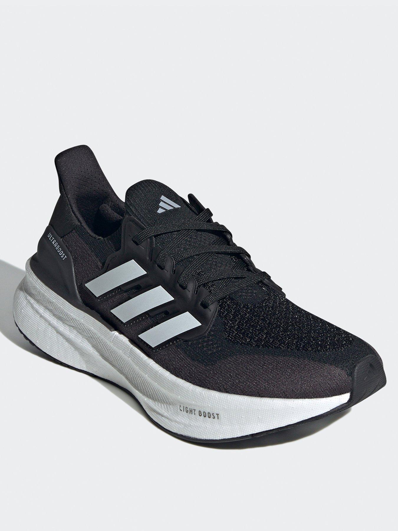 adidas-womens-running-ultraboost-5-trainers-blackwhitestillFront