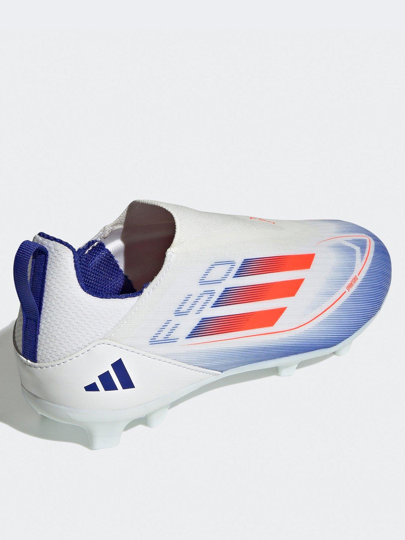 adidas-junior-f50-league-laceless-firm-ground-football-boot--whiteback