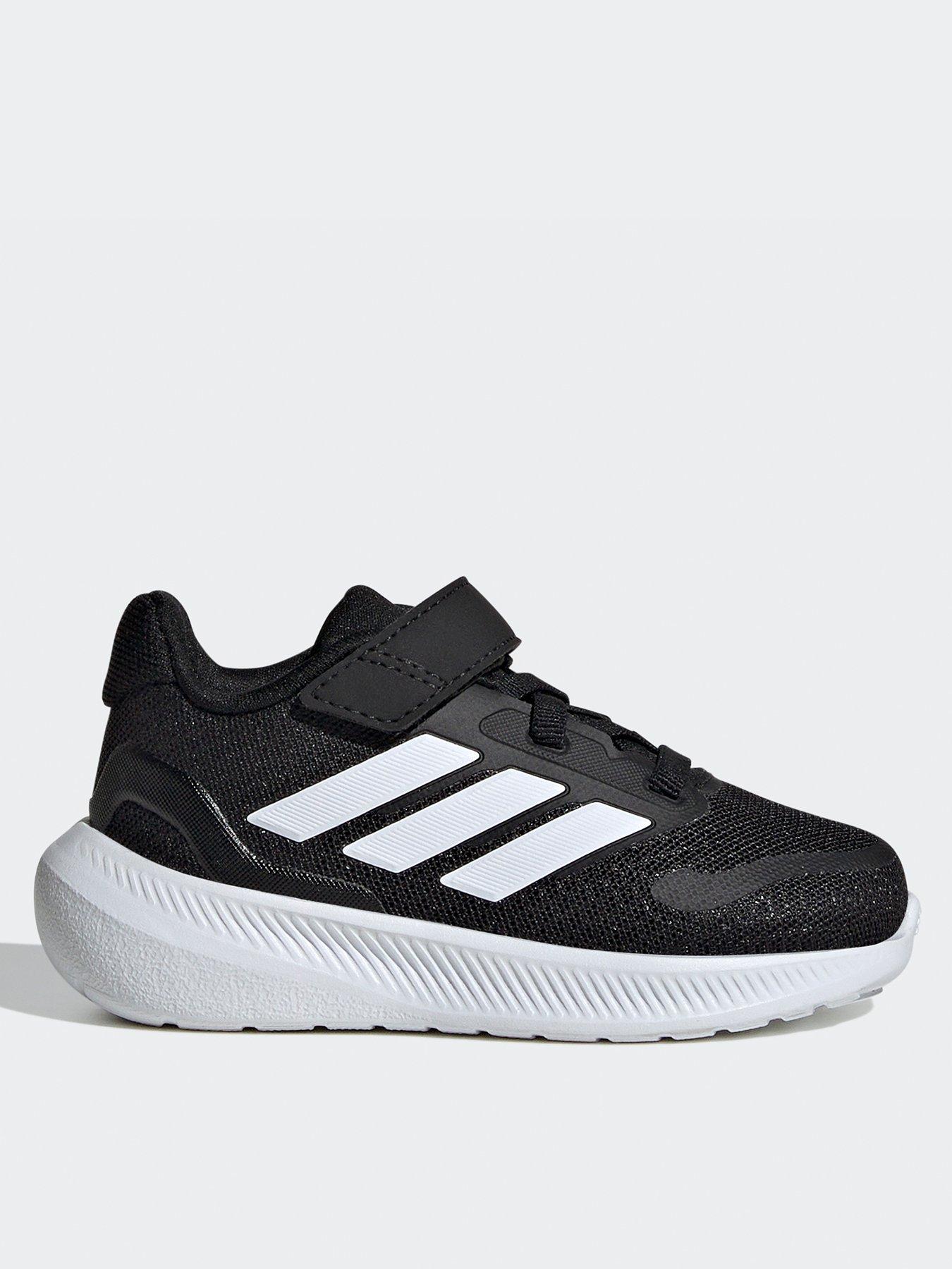 adidas Unisex Infant Running Runfalcon 5 Trainers - Black/White