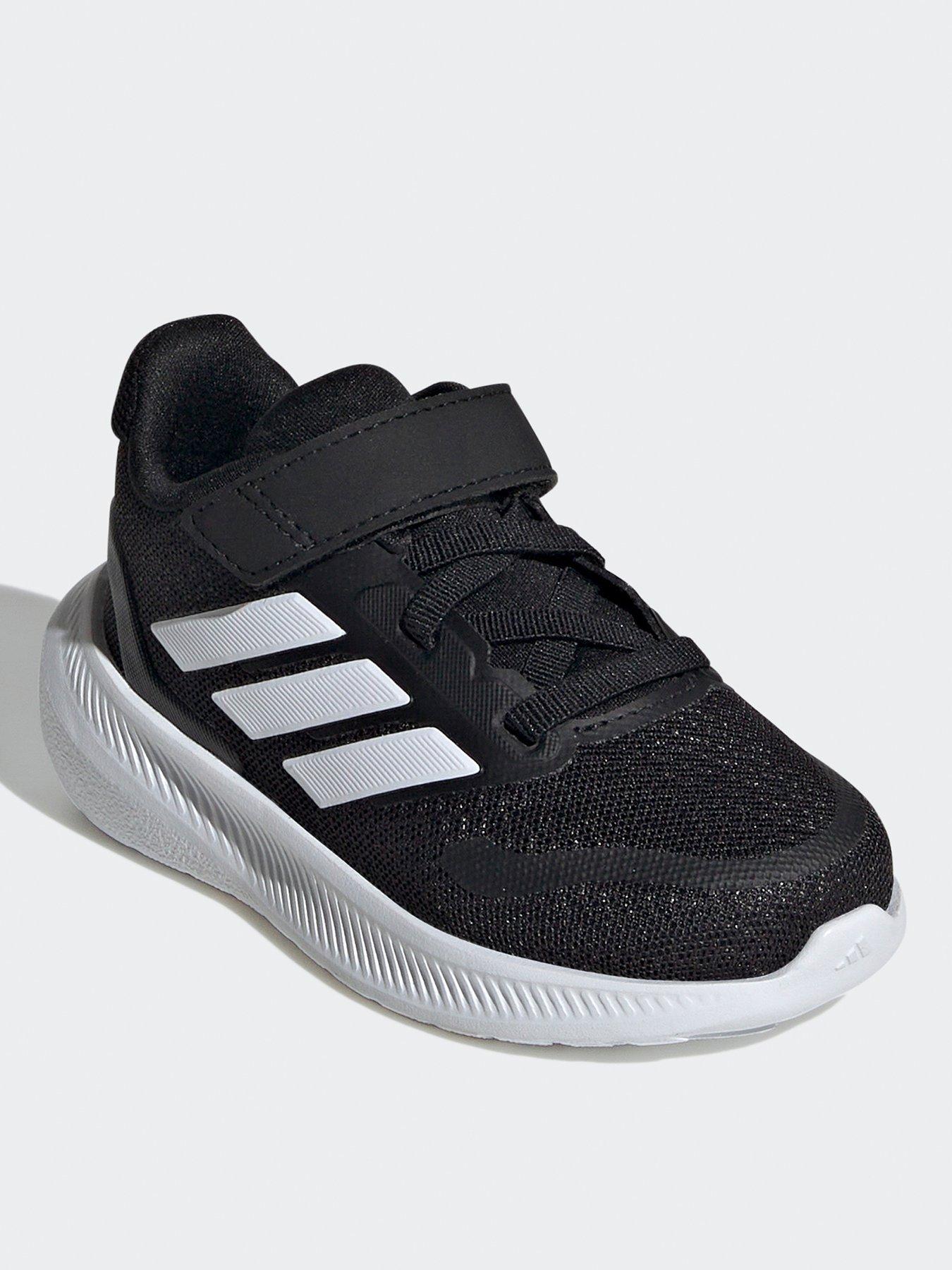 adidas-unisex-infant-running-runfalcon-5-trainers-blackwhitestillFront