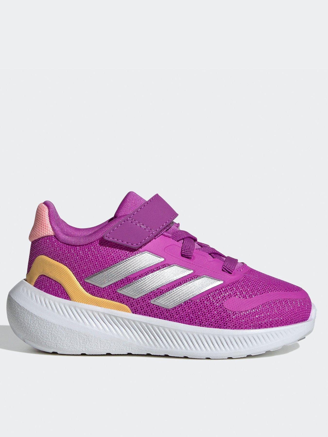 Image of adidas Girls Infant Running Runfalcon 5 Trainers - Pink