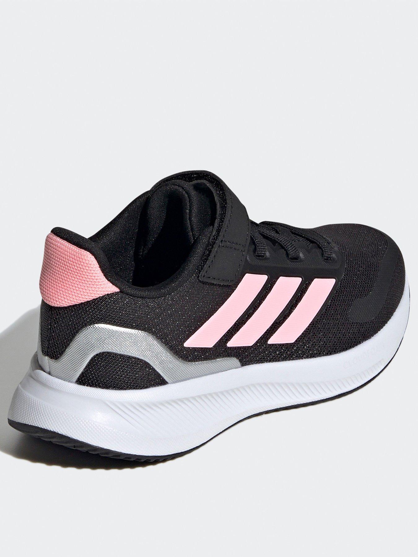 Image 3 of 7 of adidas Girls Kids Running Runfalcon 5 Trainers - Black
