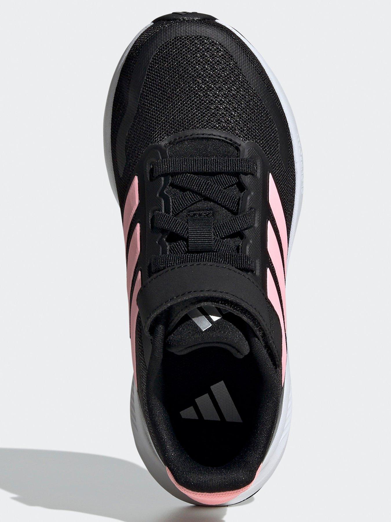 Image 5 of 7 of adidas Girls Kids Running Runfalcon 5 Trainers - Black