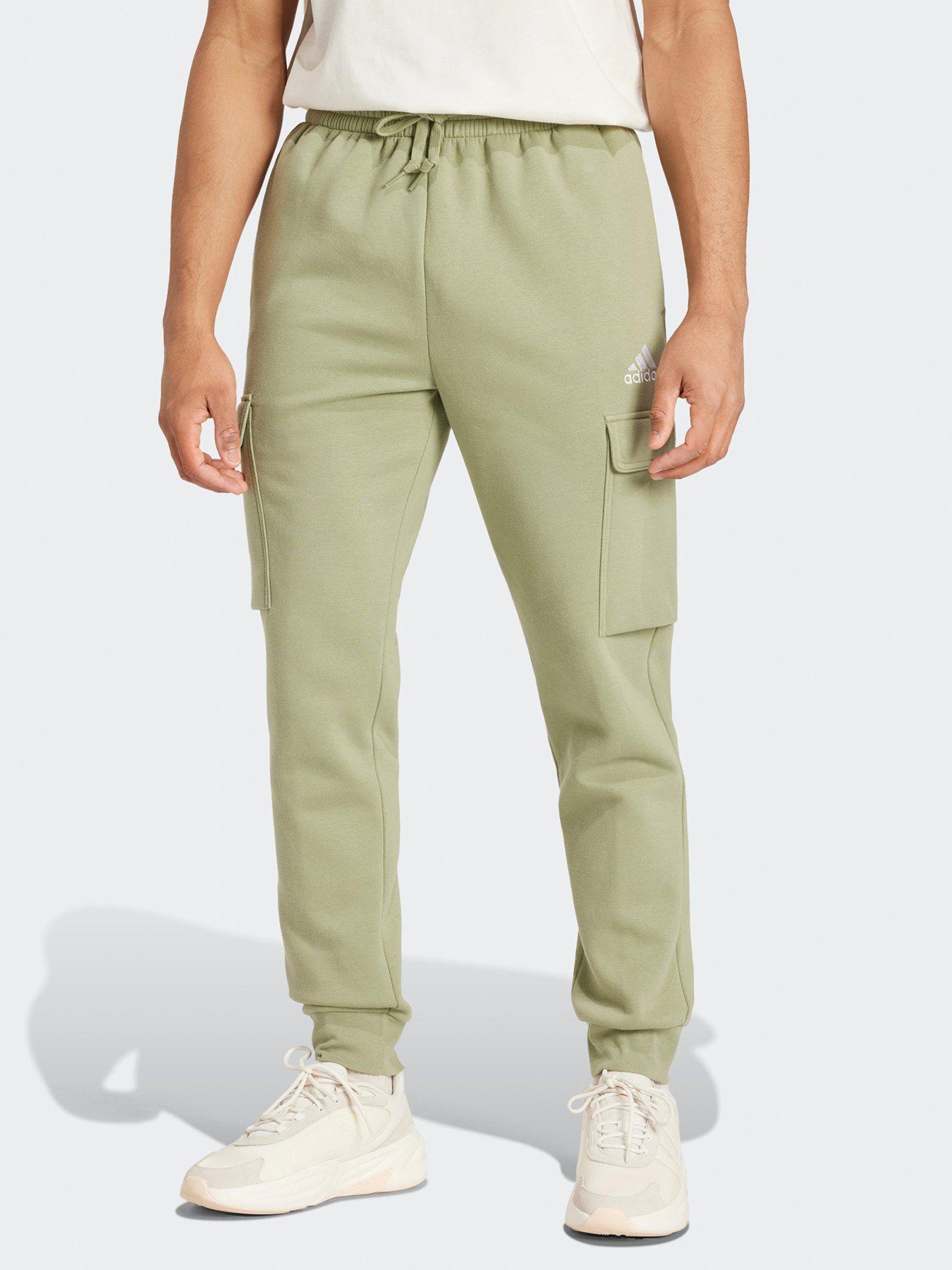 adidas-sportswear-mens-feelcozy-pant-greenfront