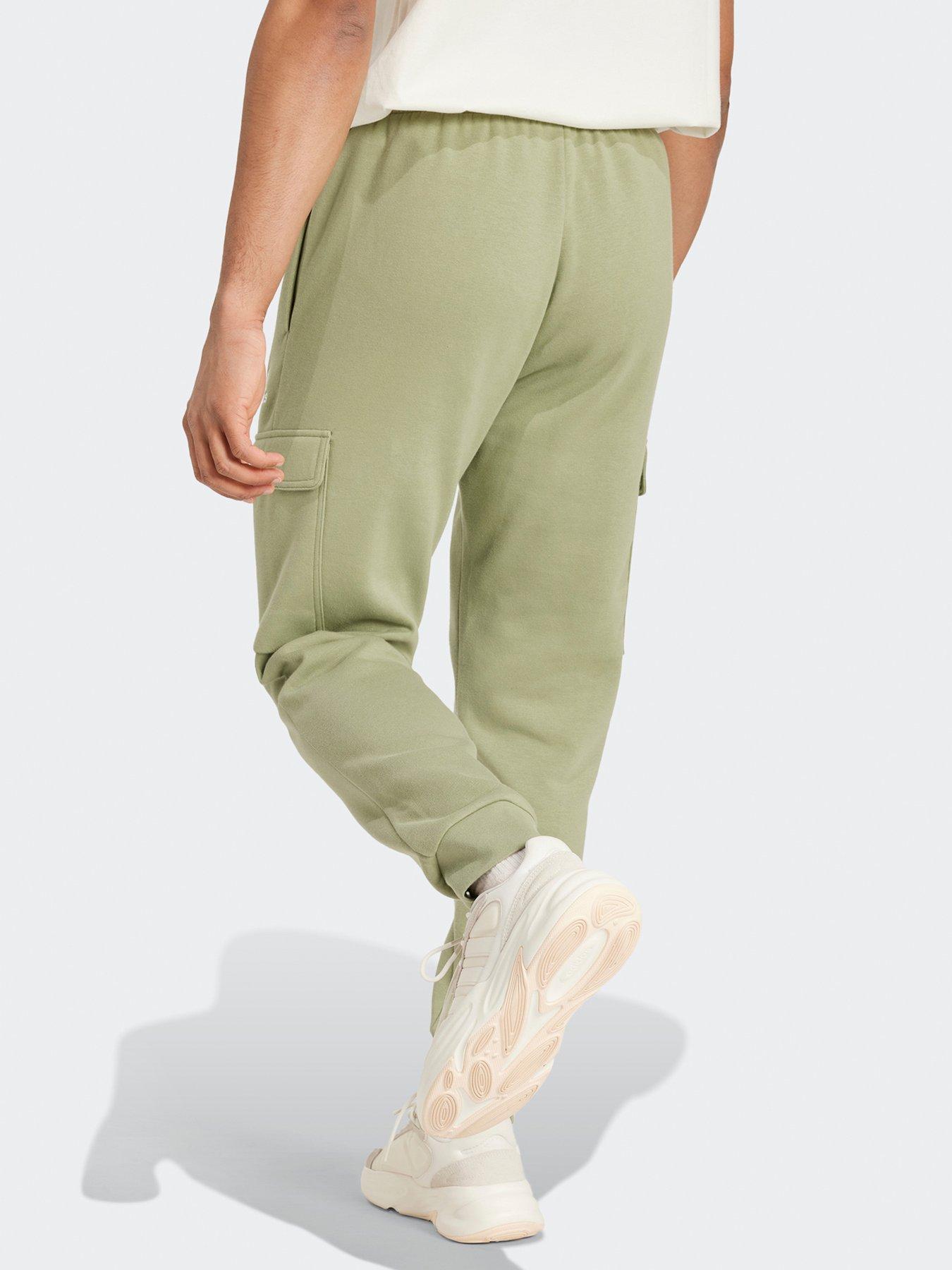 adidas-sportswear-mens-feelcozy-pant-greenstillFront