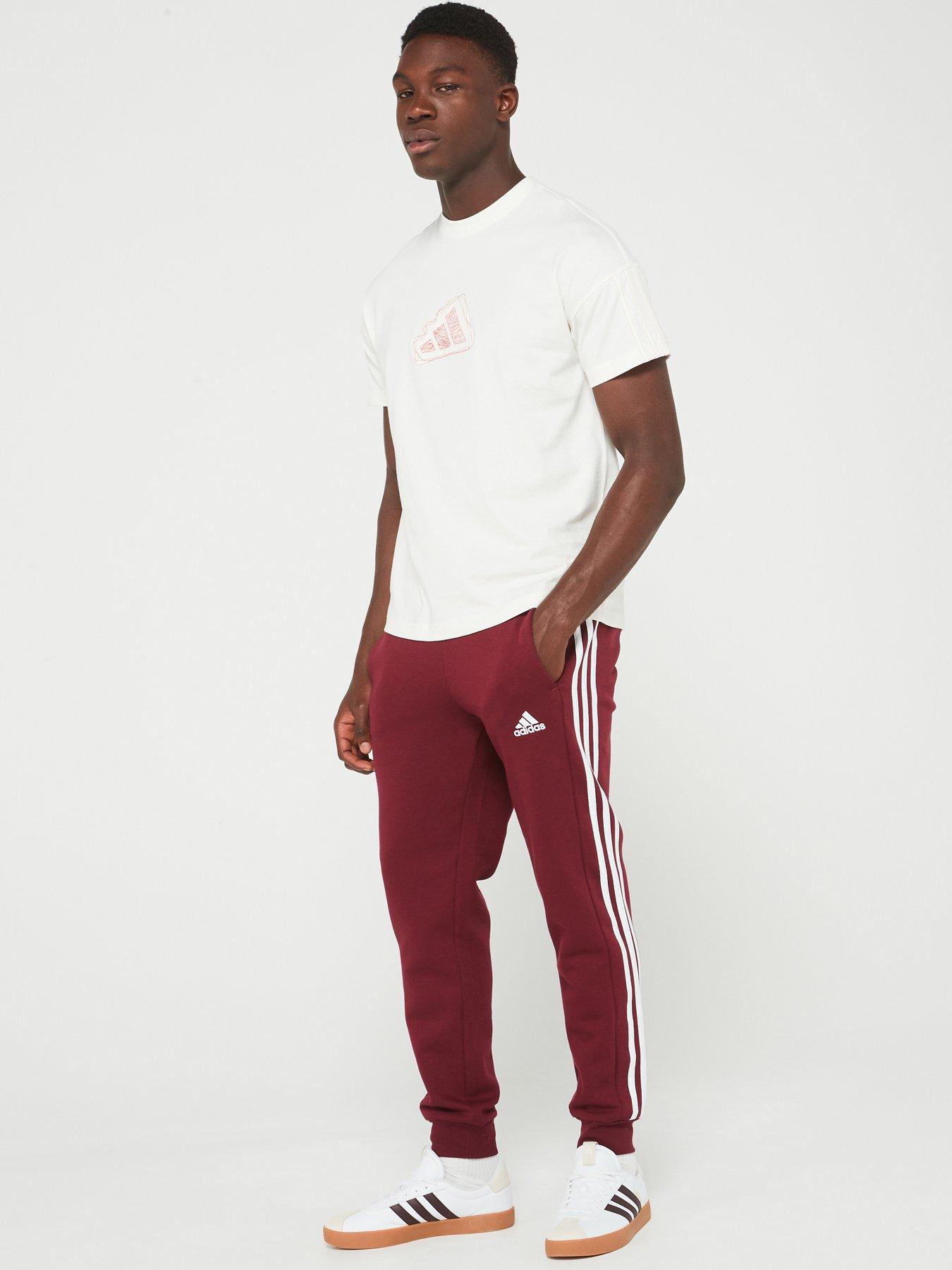 adidas-sportswear-mens-3-stripe-fleece-tricot-pant-redoutfit