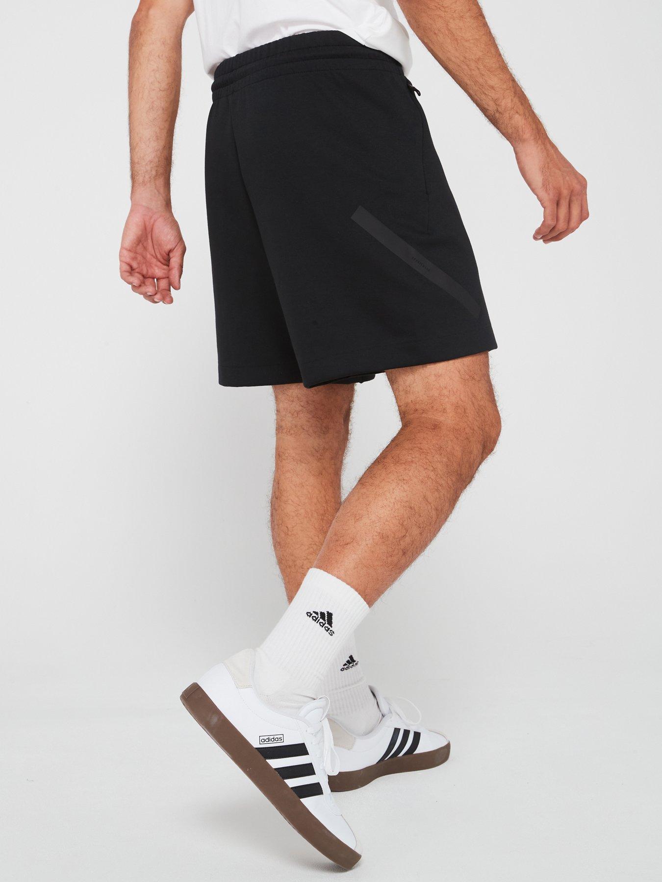 adidas-sportswear-mens-zne-short-blackstillFront