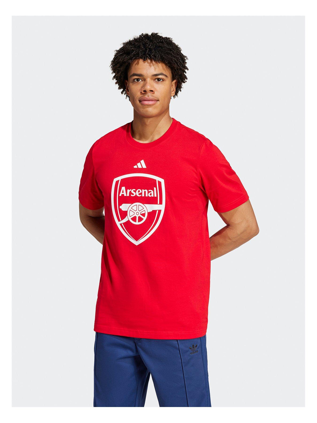 undefined Arsenal 24/25 Mens Dna Badge Tee -red