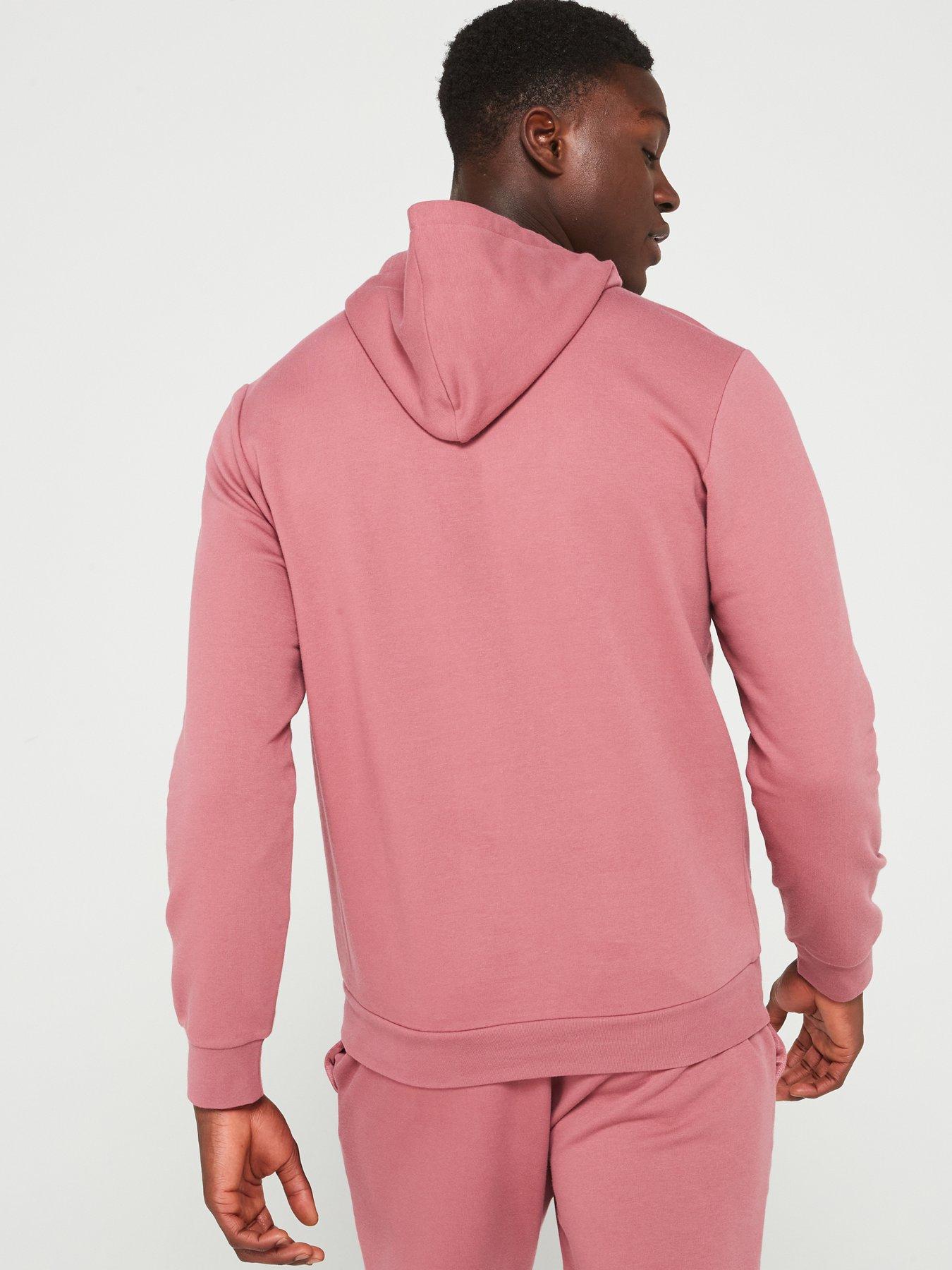 adidas-sportswear-mens-feelcozy-hoodie-pinkstillFront