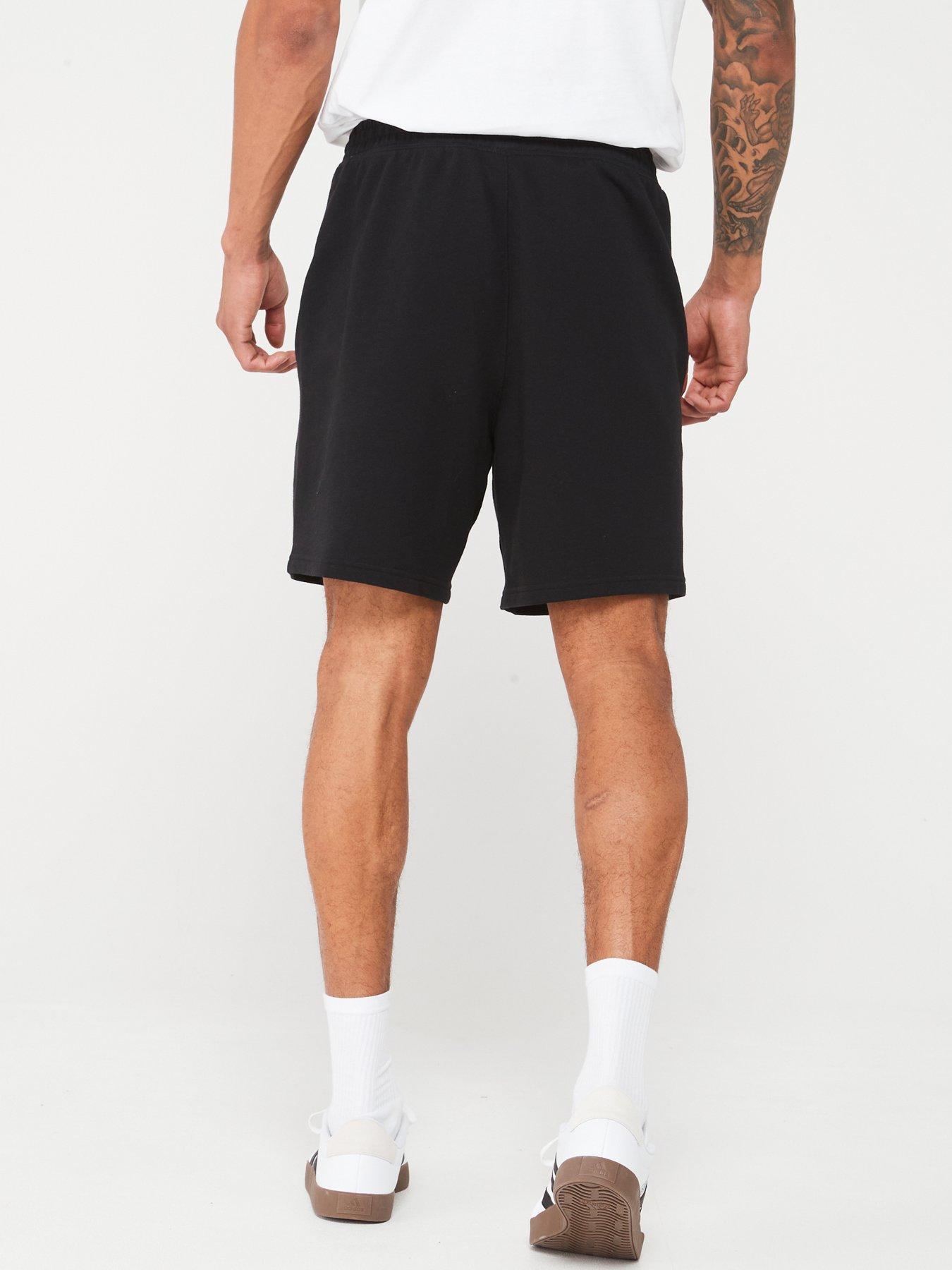 adidas-sportswear-mens-all-season-french-terry-short-blackstillFront