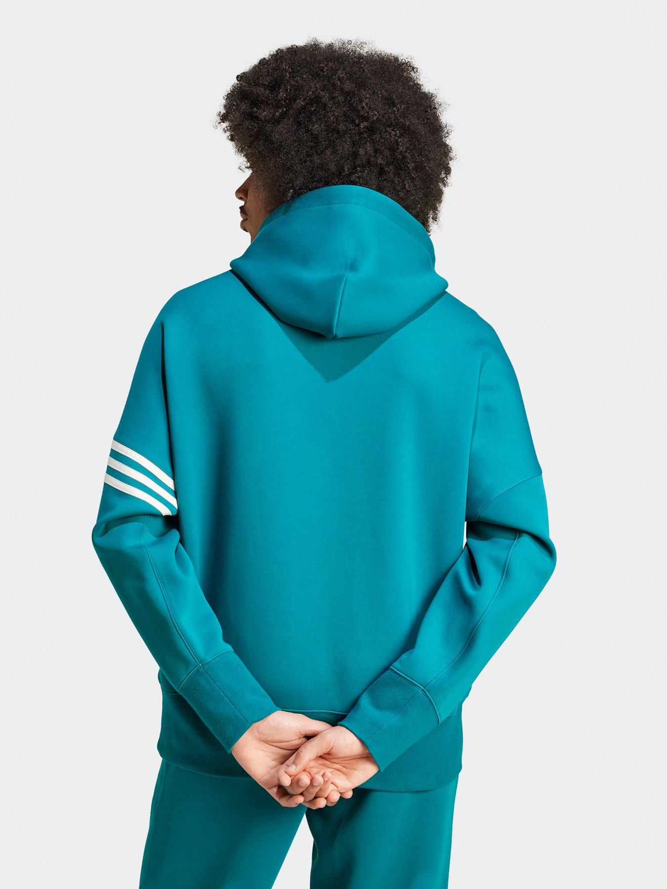 adidas-originals-mens-neu-classics-hoodie-greenstillFront