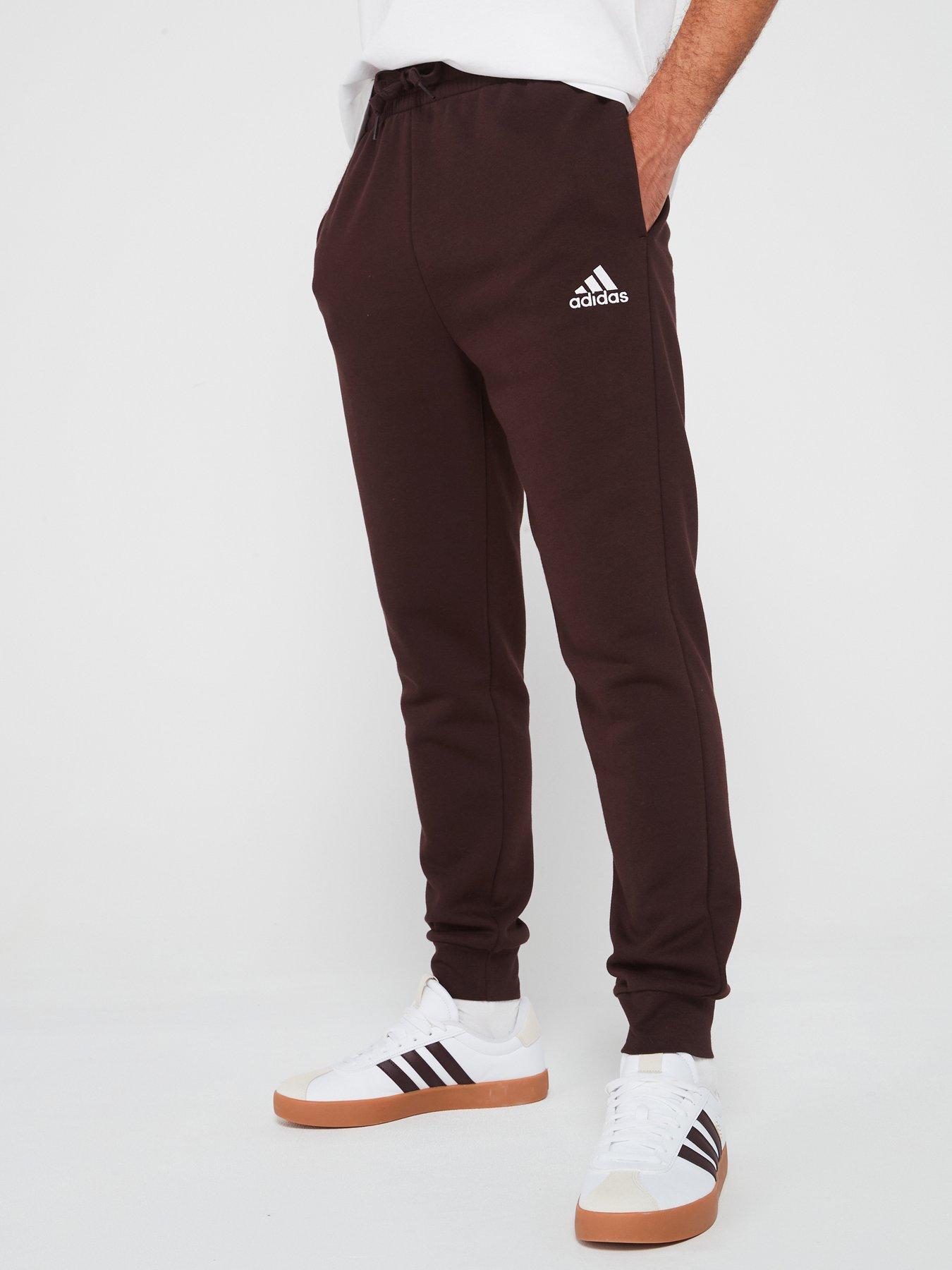 adidas-sportswear-mens-feelcozy-pant-brown