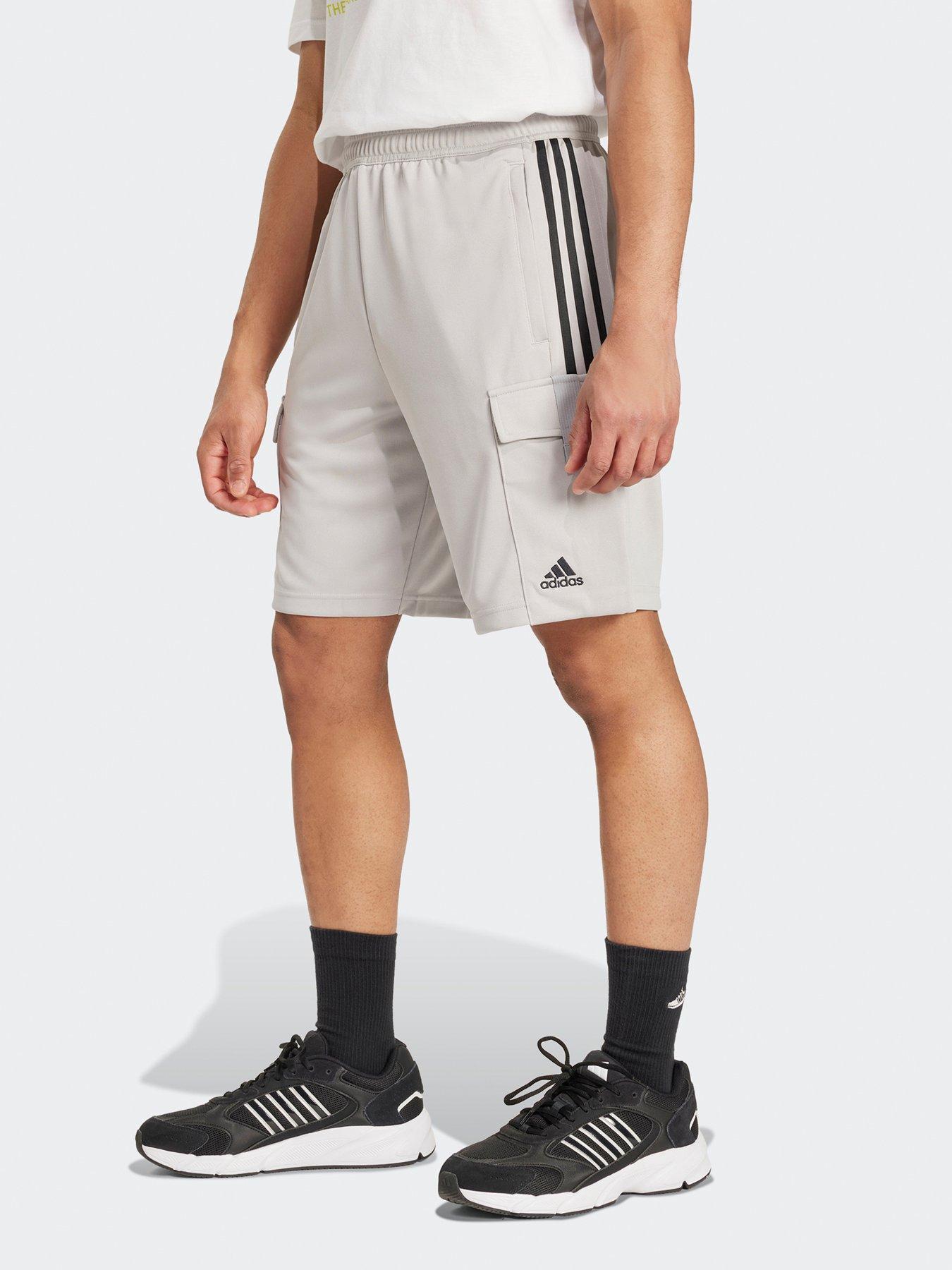 adidas-sportswear-mens-tiro-cargo-short-greyfront