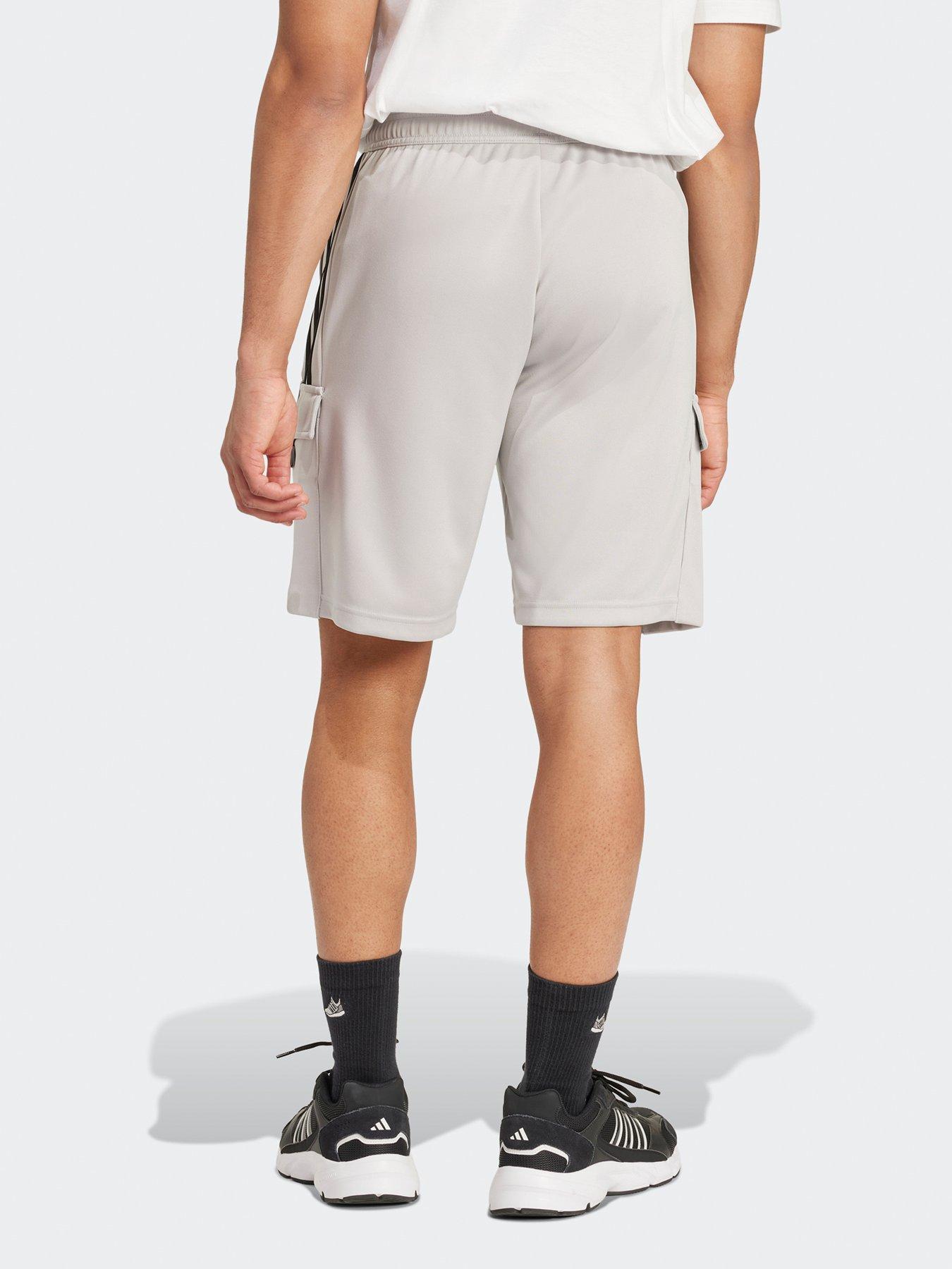 adidas-sportswear-mens-tiro-cargo-short-greystillFront