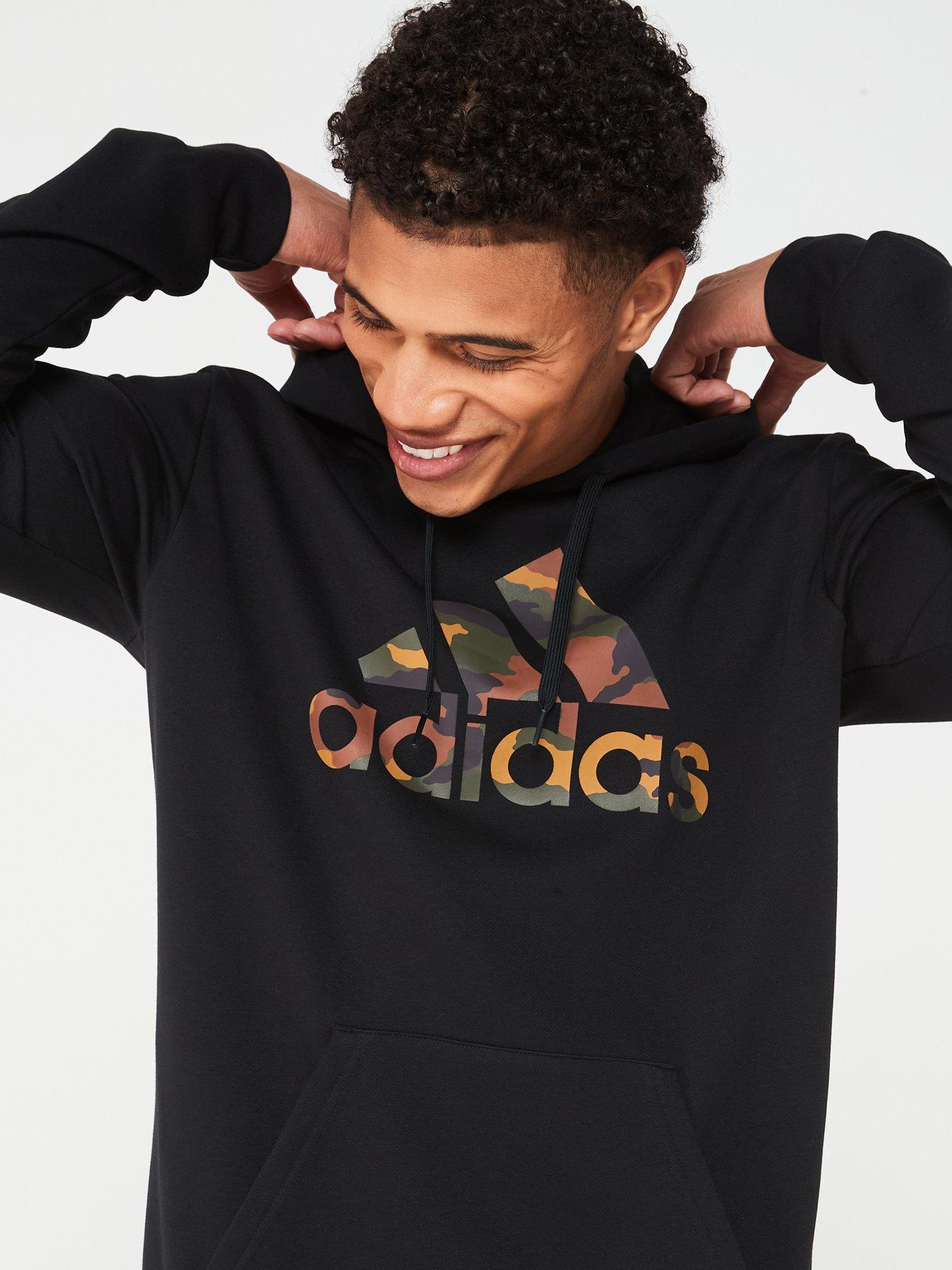 adidas-sportswear-mens-camo-hoodie-blackoutfit