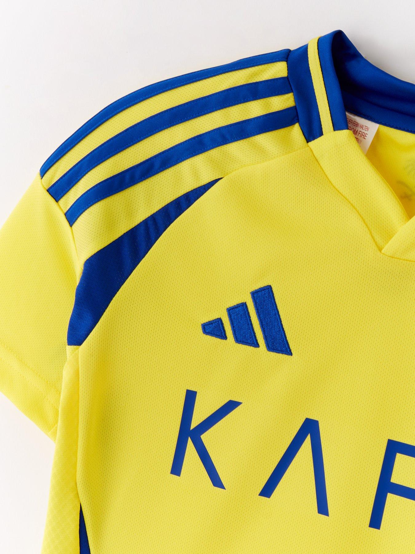 adidas-junior-anfc-home-short-sleeved-shirt--yellowdetail