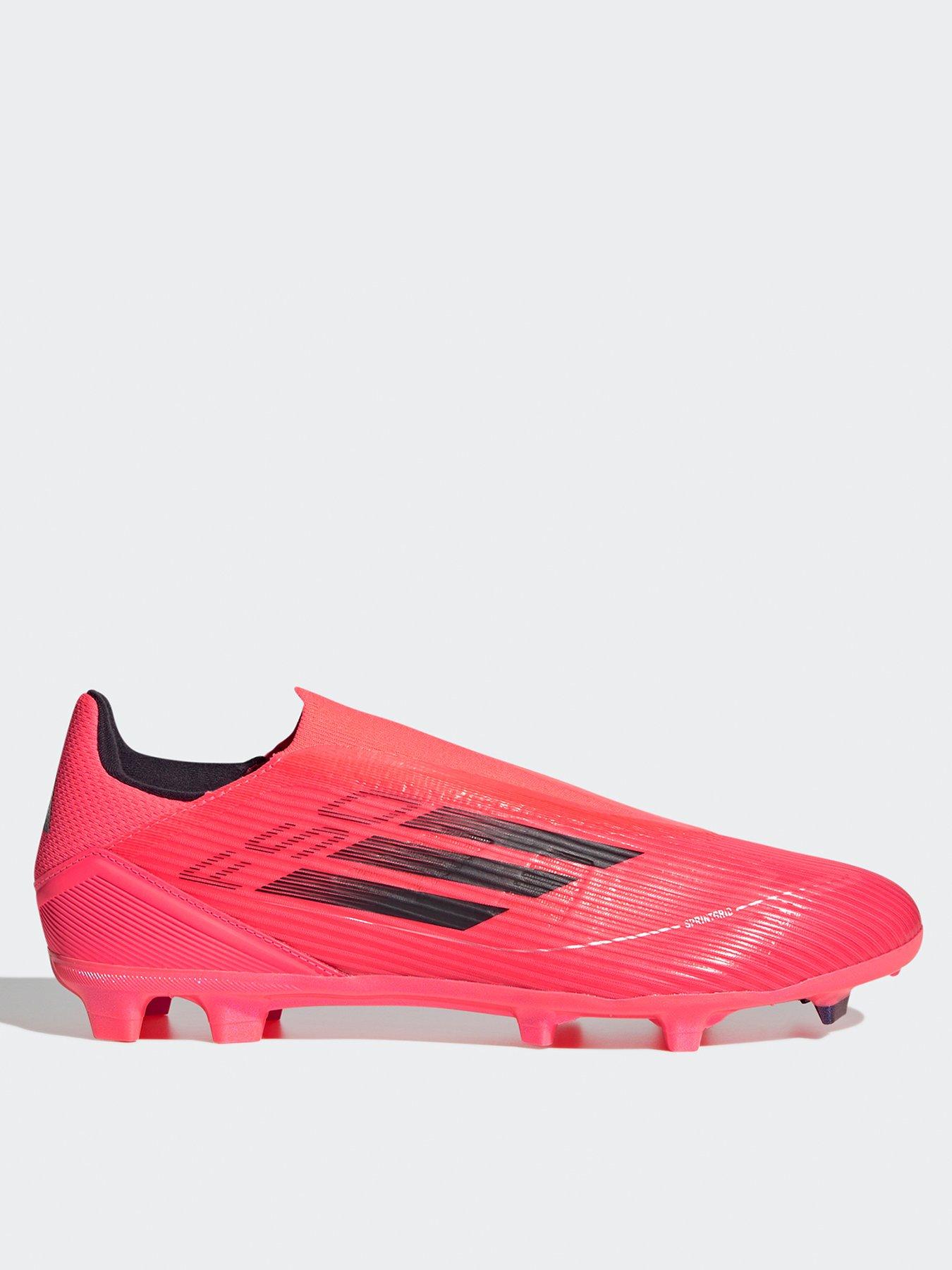 Image 1 of 6 of adidas Mens F50 League Laceless Firm Ground Football Boot - Red