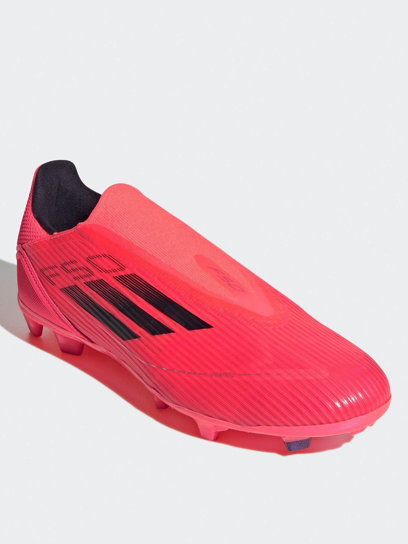 Image 2 of 6 of adidas Mens F50 League Laceless Firm Ground Football Boot - Red