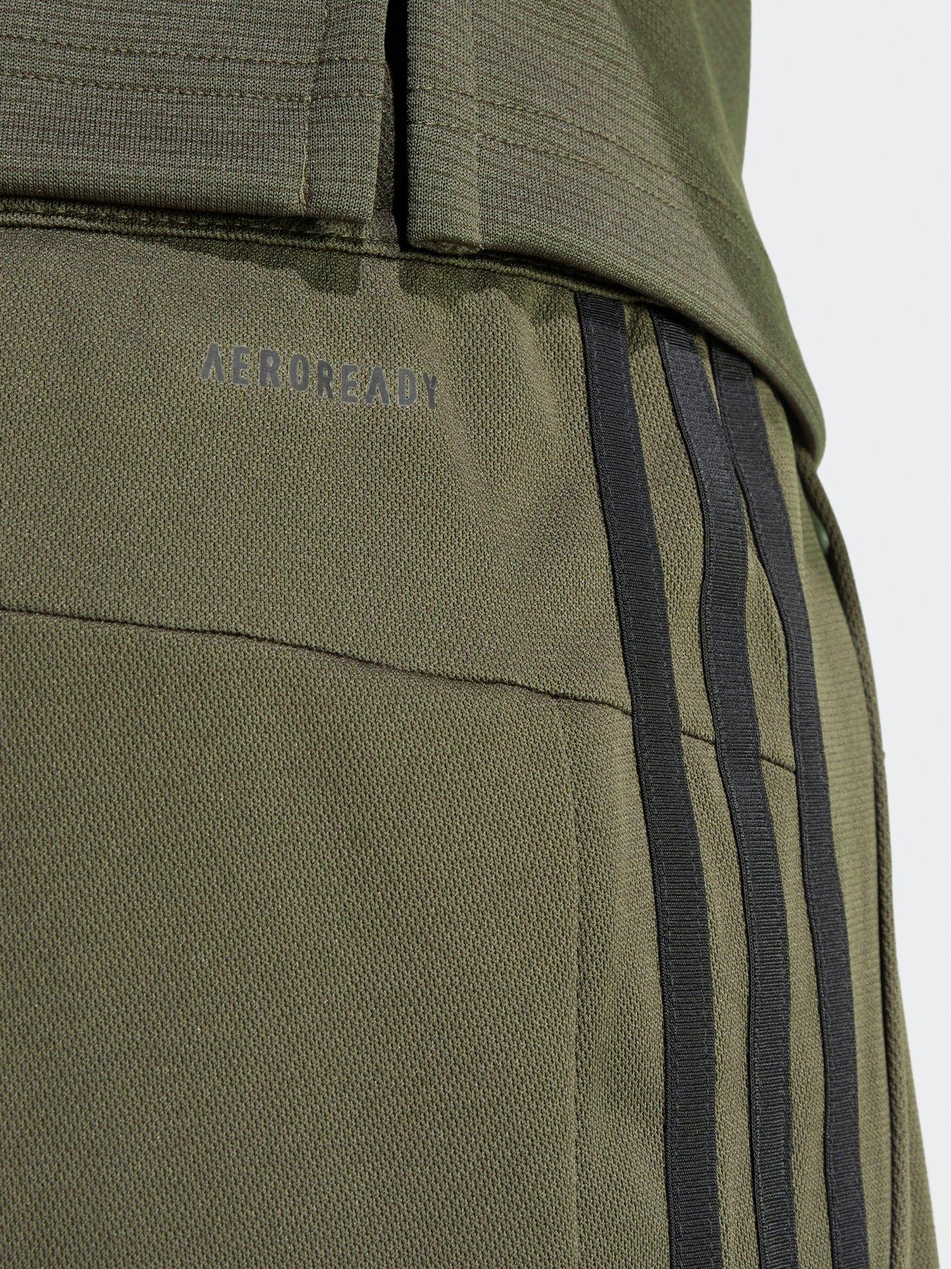 adidas-mens-train-essentials-pique-3-stripe-shorts-khakidetail