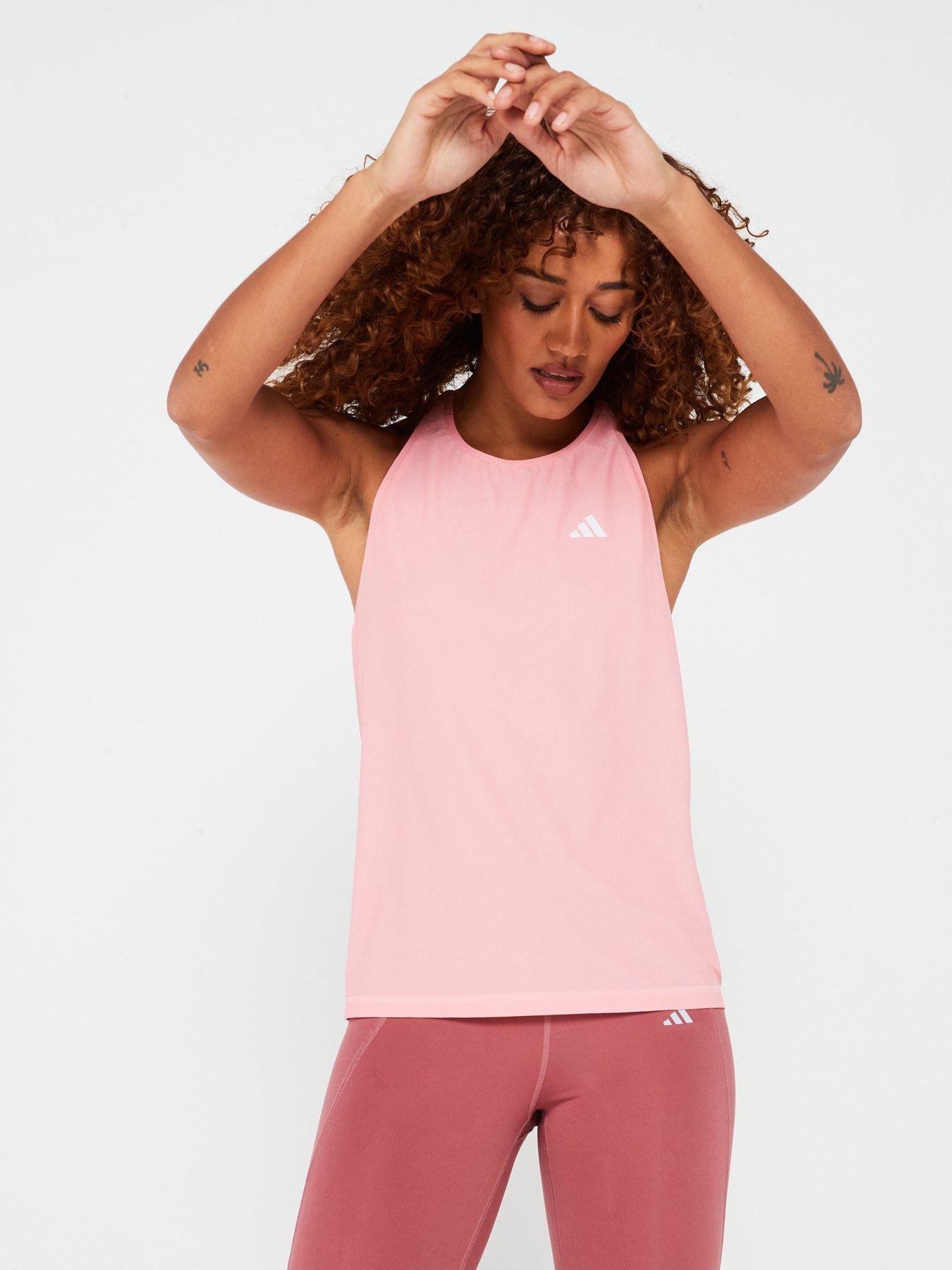 Image 1 of 6 of adidas Womens Running Own The Run Tank - Pink