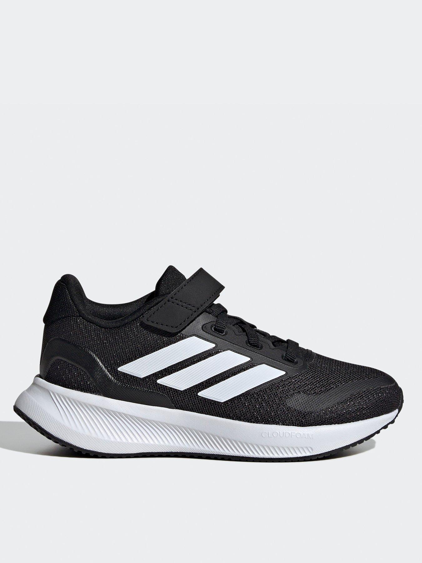 Image of adidas Unisex Kids Running Runfalcon 5 Trainers - Black/white